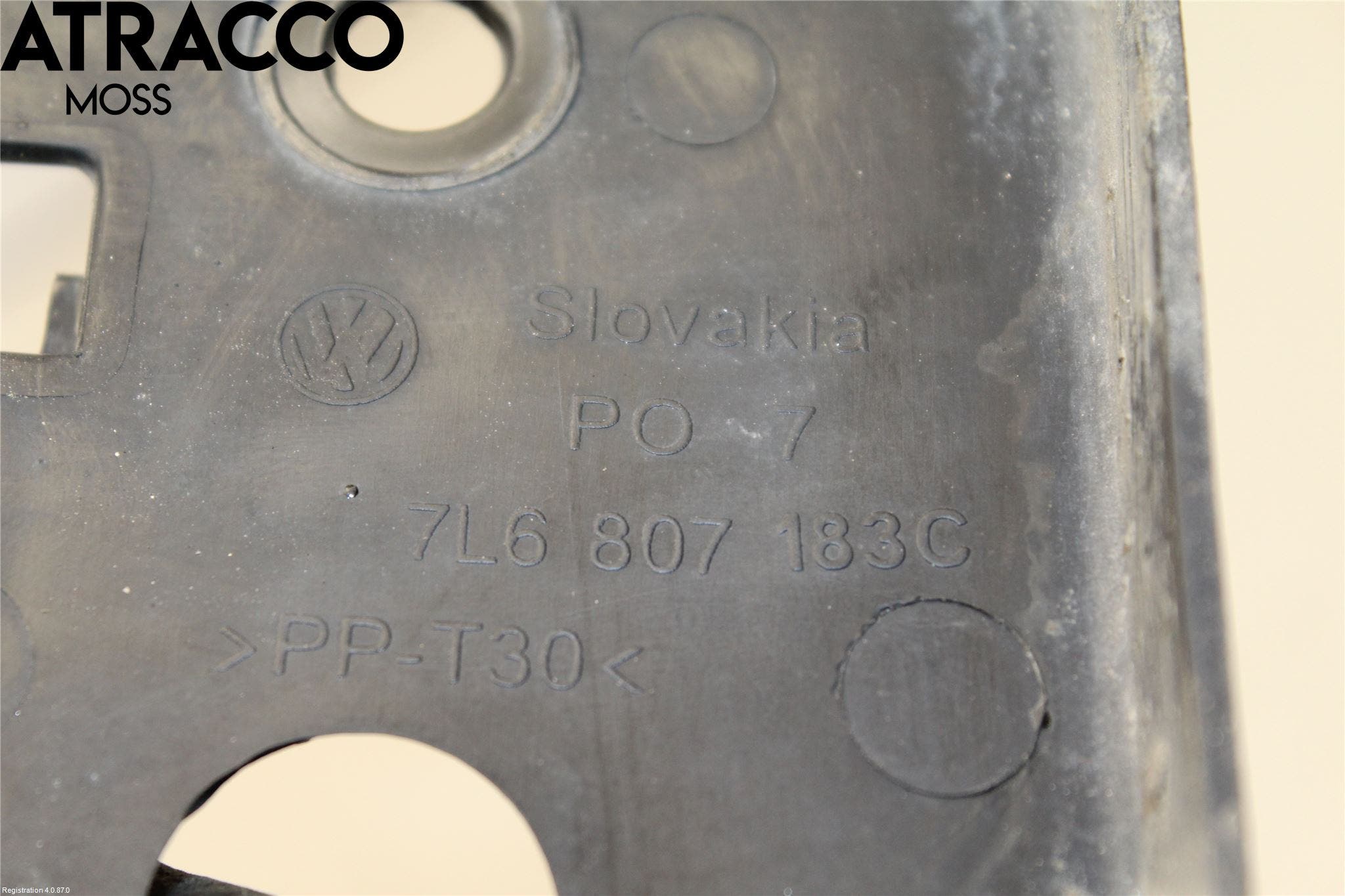 Volkswagen VW TOUAREG 7L 03-10 Støtfanger Foran Hjørne Vens