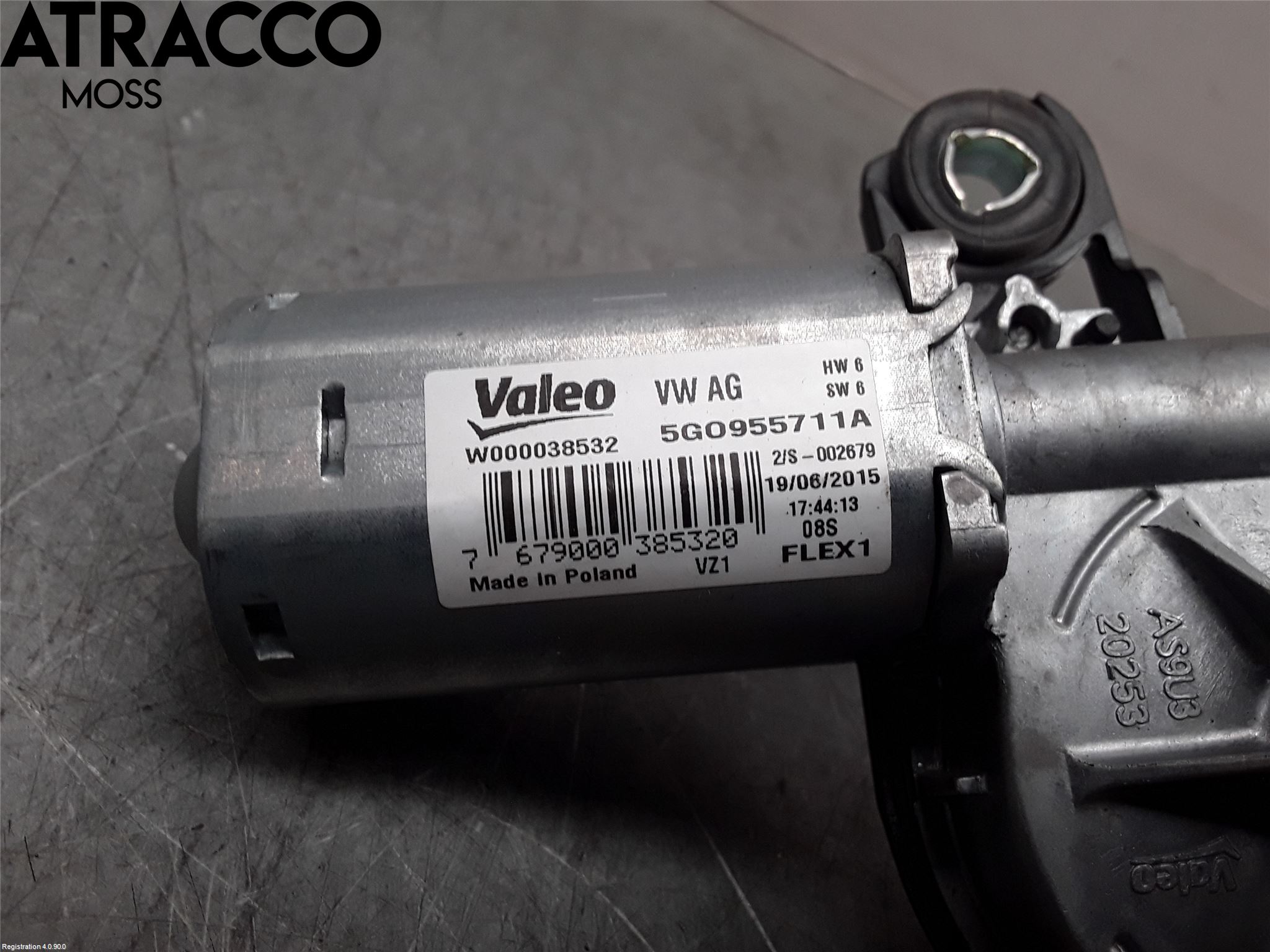 Volkswagen VW GOLF / E-GOLF VII 13-20 Viskermotor Bakluke