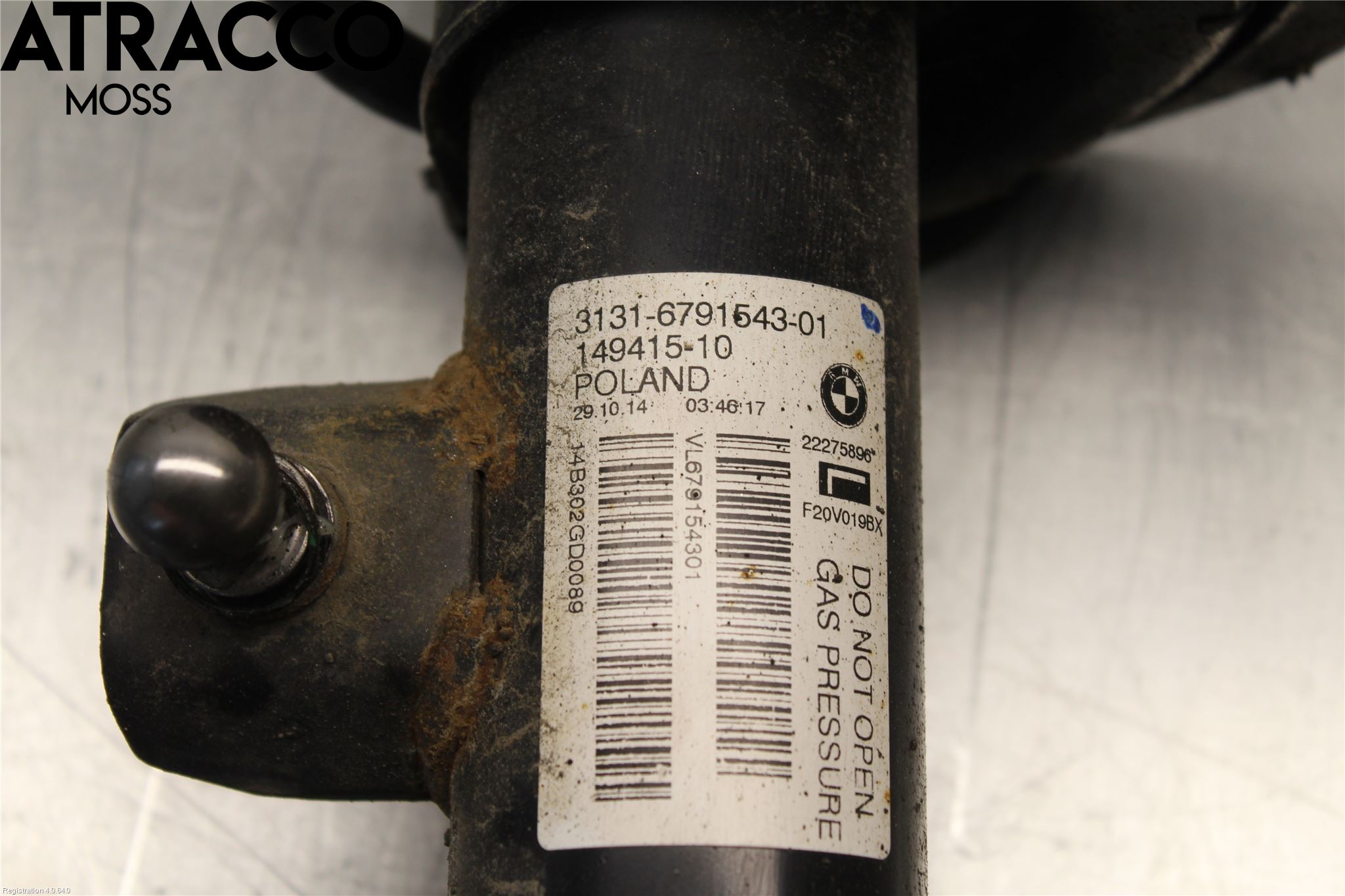BMW 1 F20/F21 11-19 Fjærbein Foran Venstre