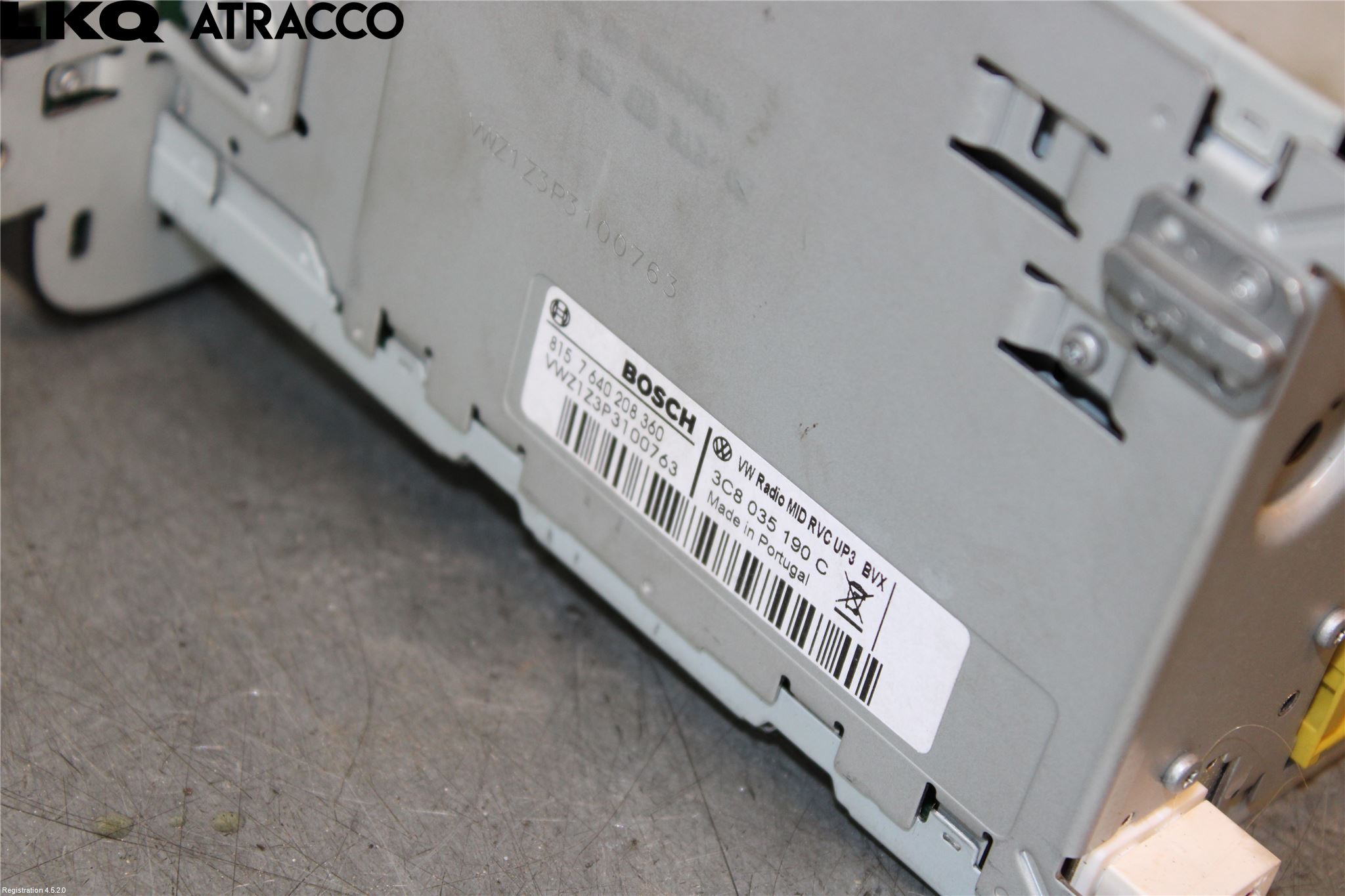 Volkswagen VW TOURAN 10-15 Stereo Radio Med Cd