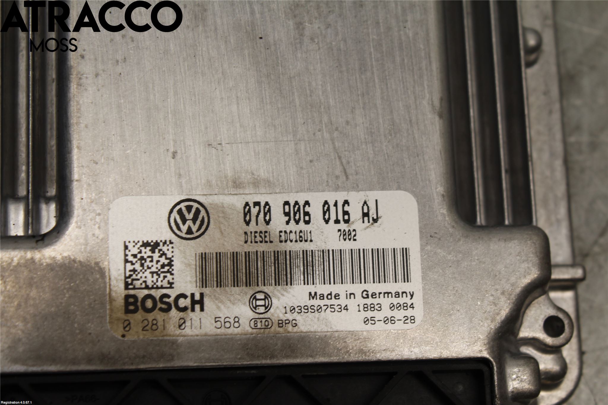 Volkswagen VW TRANSP/CARAVELLE (T5) 04-15 Styreenhet Øvrig