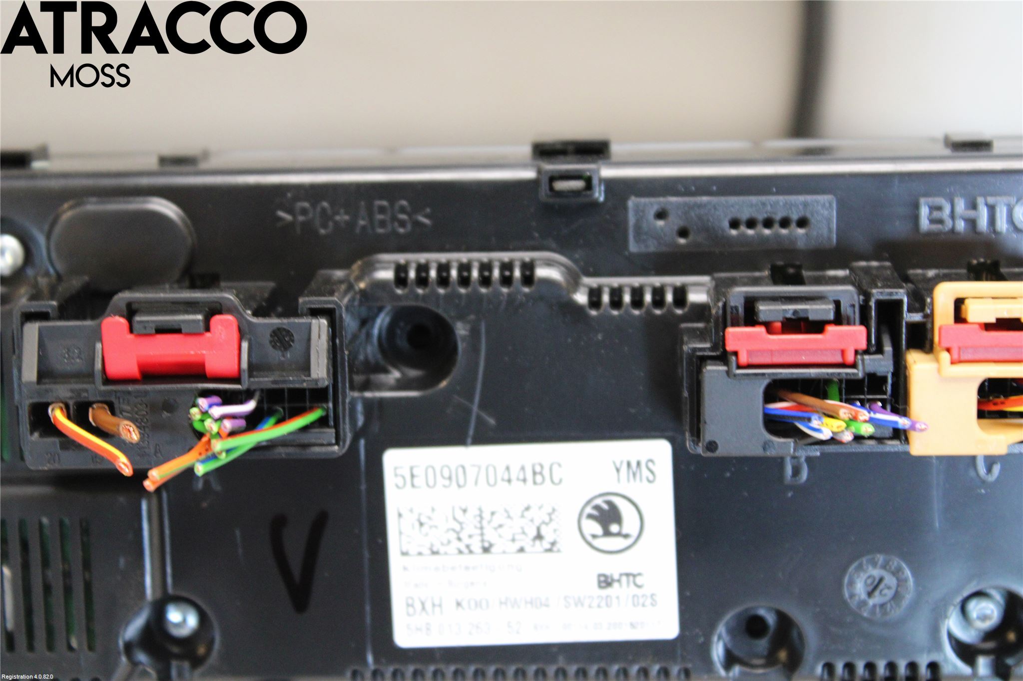 Skoda OCTAVIA (5E) 13-20 Varme Ac Betjening-Display