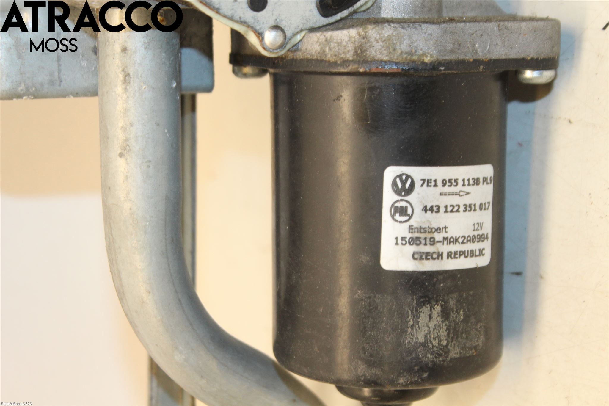 Volkswagen VW TRANSP/CARAVELLE (T6) 16-22 Viskermotor Frontrute