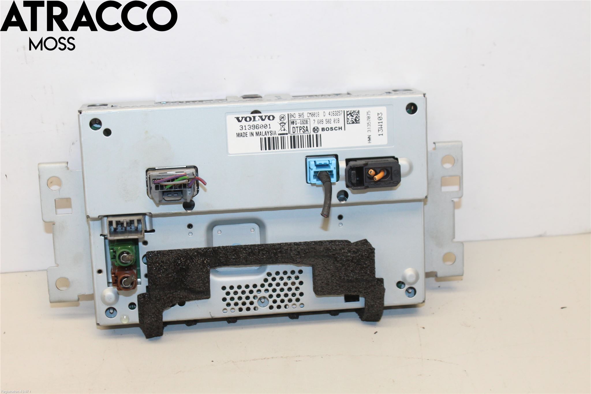 Volvo V60 11-13 Instr Skjerm Dvd-Gps-Ac-Tlf