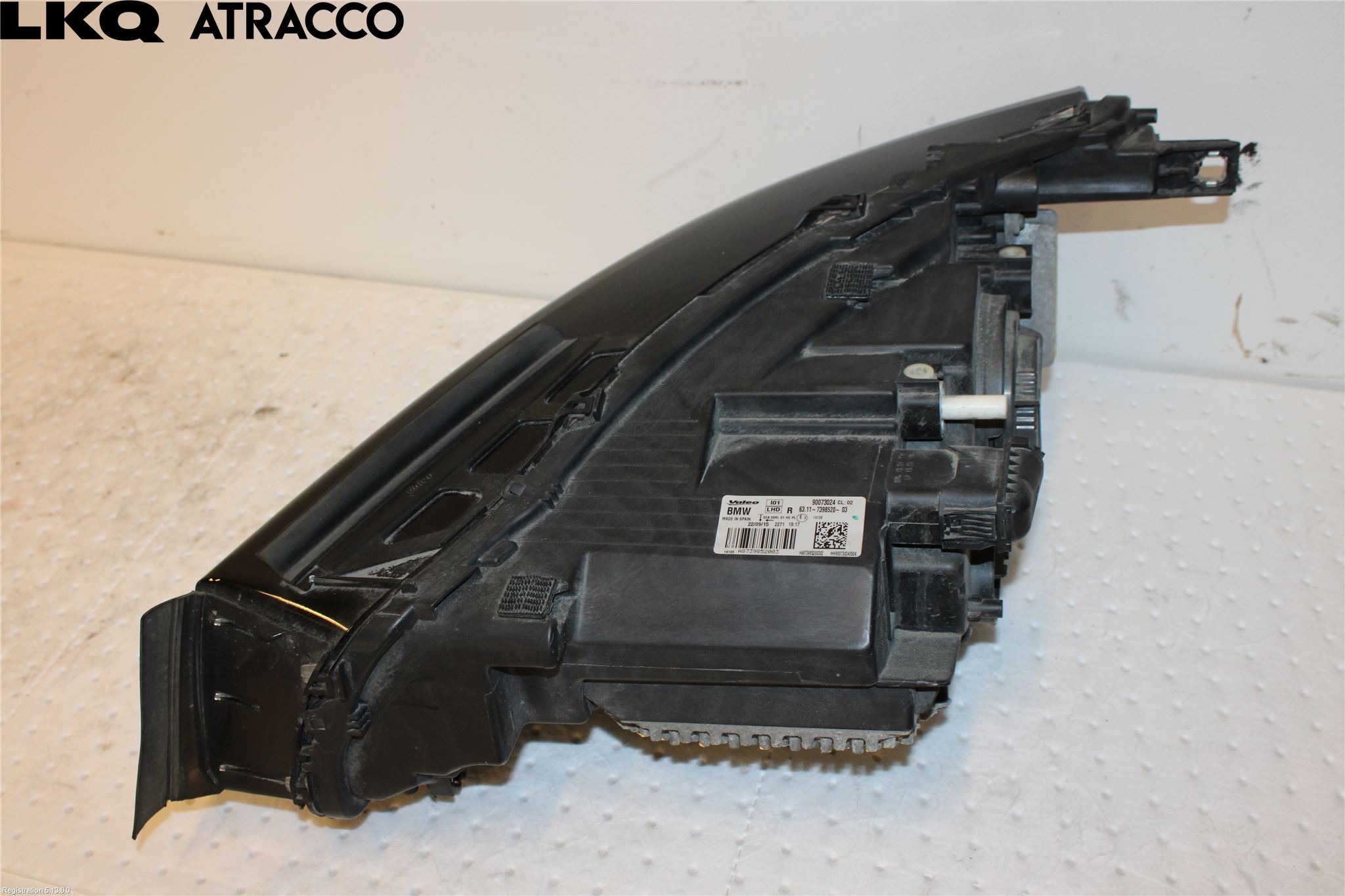 BMW i3 I01 13-22 Frontlykt Høyre