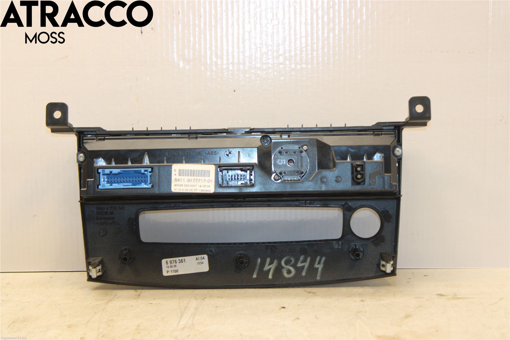 BMW 5 E60/61 Sed/Tou 02-10 Varme Ac Betjening-Display