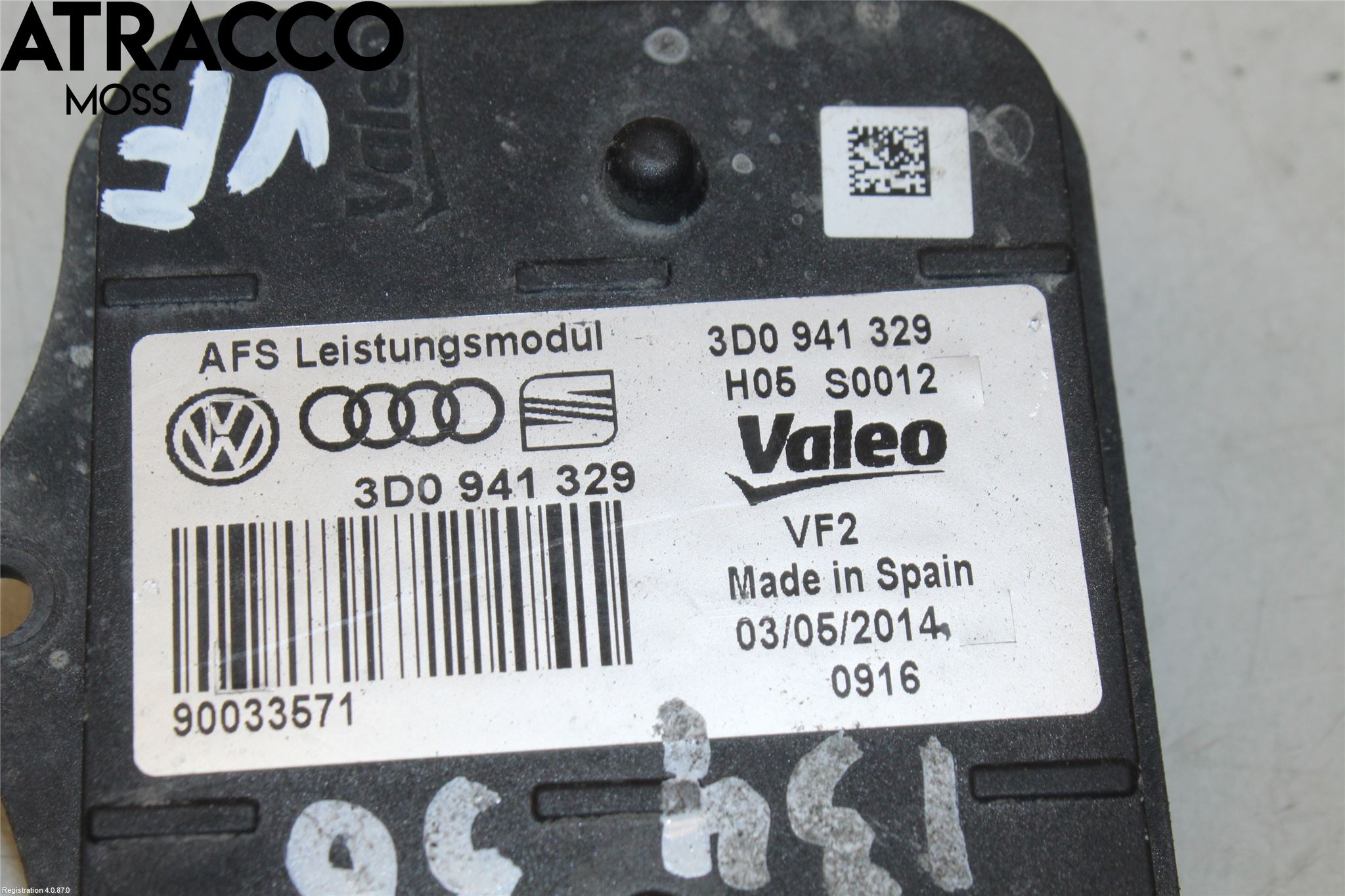 Volkswagen VW GOLF / E-GOLF VII 13-20 Styreenhet Xenon