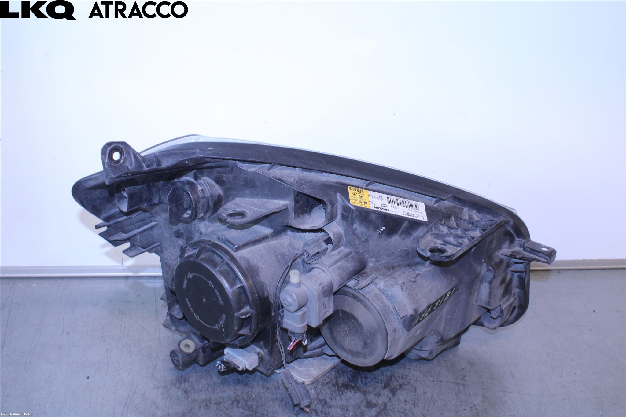 Nissan QASHQAI+2  10-14 Frontlykt Venstre