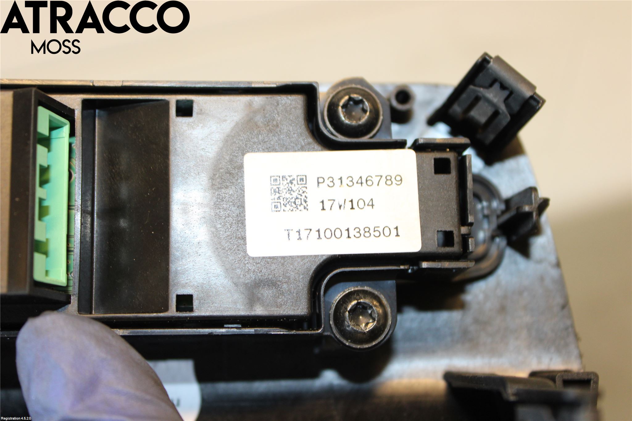 Volvo XC90/RECHARGE 16- Varme Ac Betjening-Display