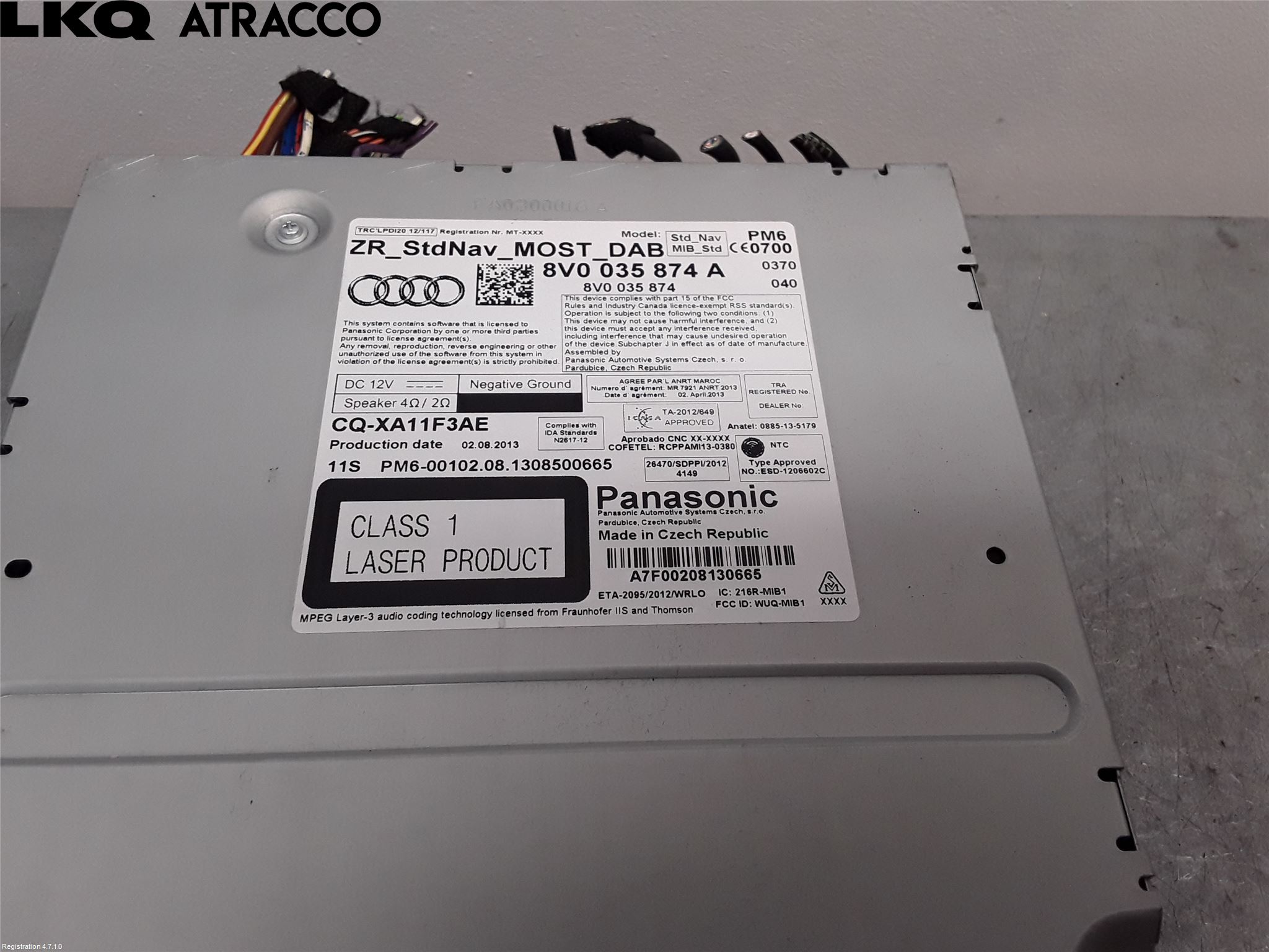 Audi A3/S3 05-13 Stereo Radio