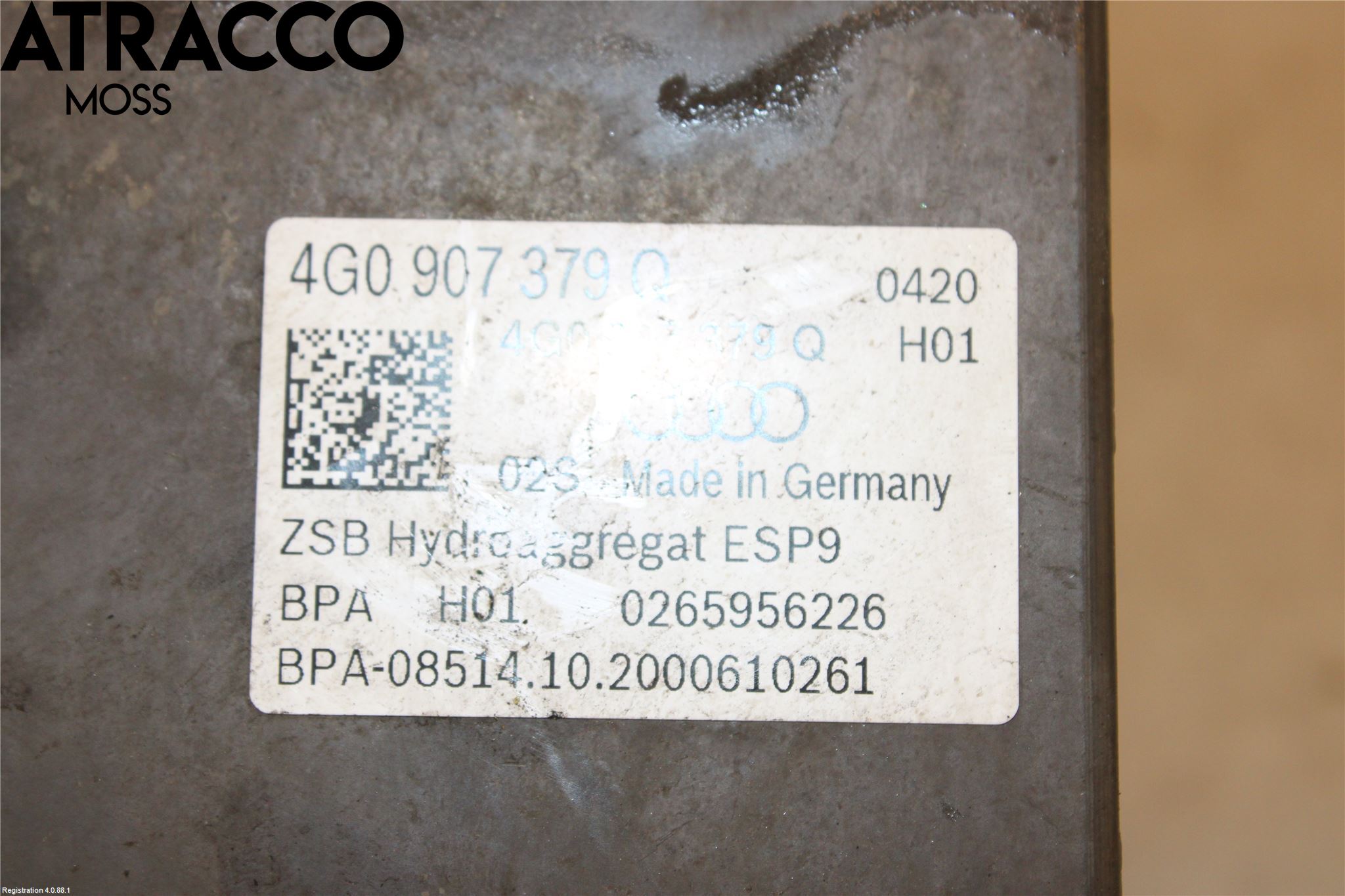 Audi A6/S6 4G 11-18 Abs Hydraulikkaggregat