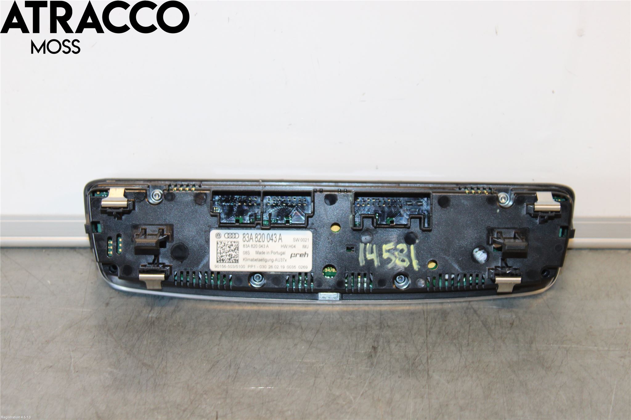 Audi A1 19- Varme Ac Betjening-Display