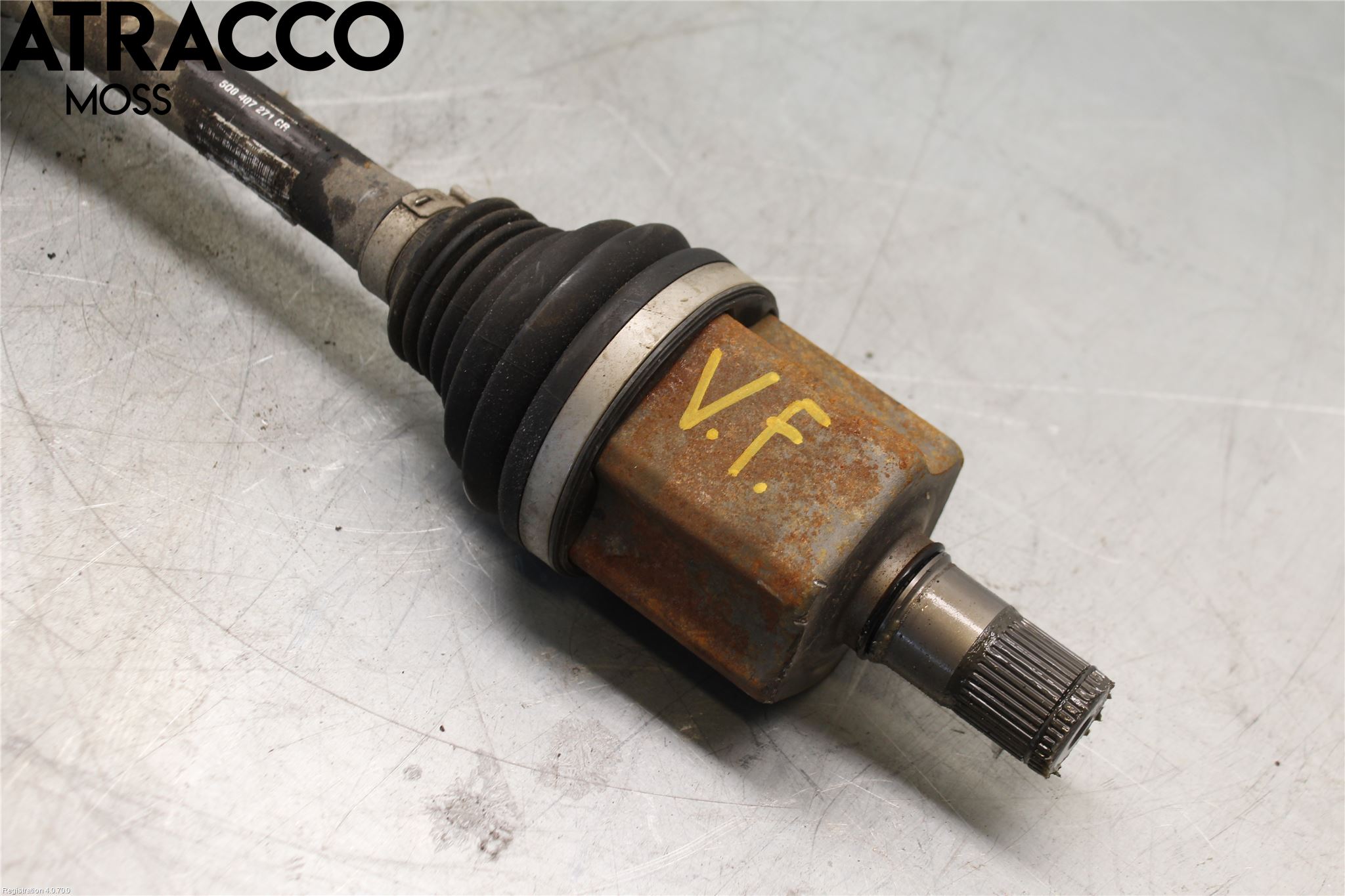 Volkswagen VW T-ROC 18- Drivaksel Foran Kompl Venstre