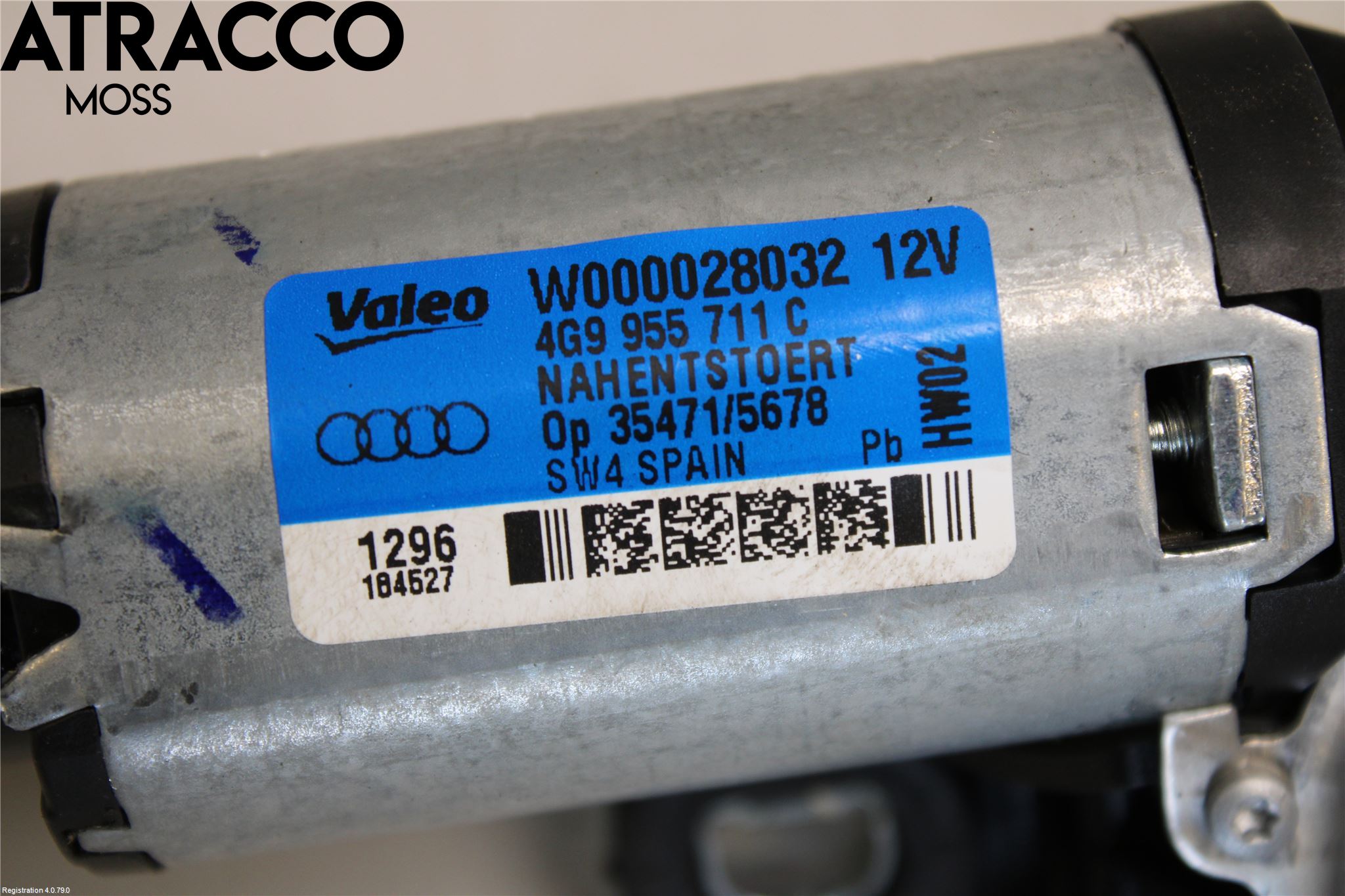 Audi A6/S6 4G 11-18 Viskermotor Bakluke