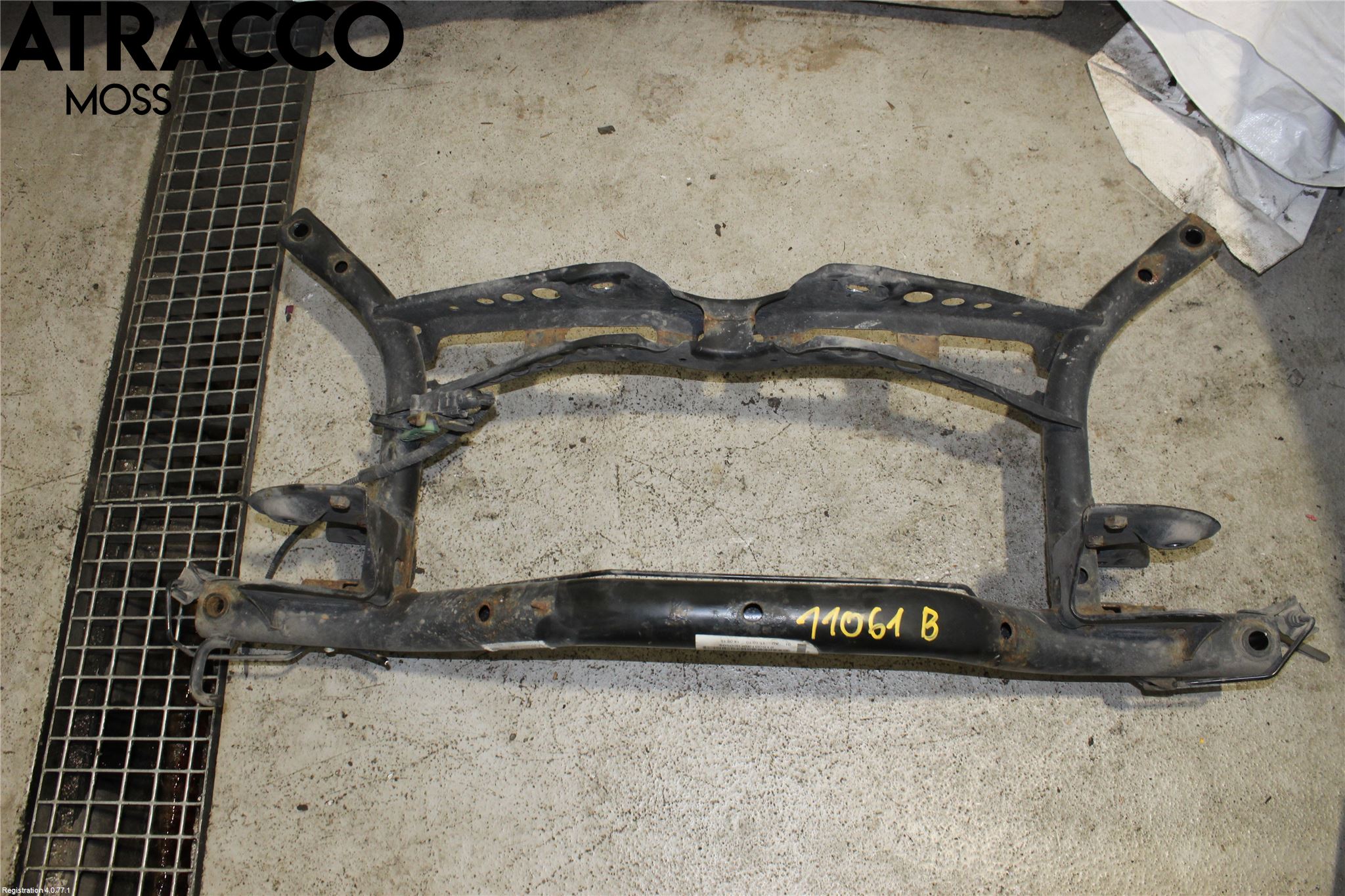 Volkswagen VW GOLF / E-GOLF VII 13-20 Bakaksel Feste Travers-Ramme