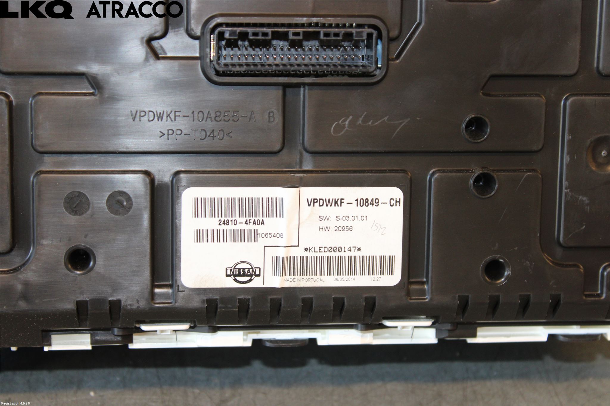 Nissan E-NV200/EVALIA Instr Kombinert