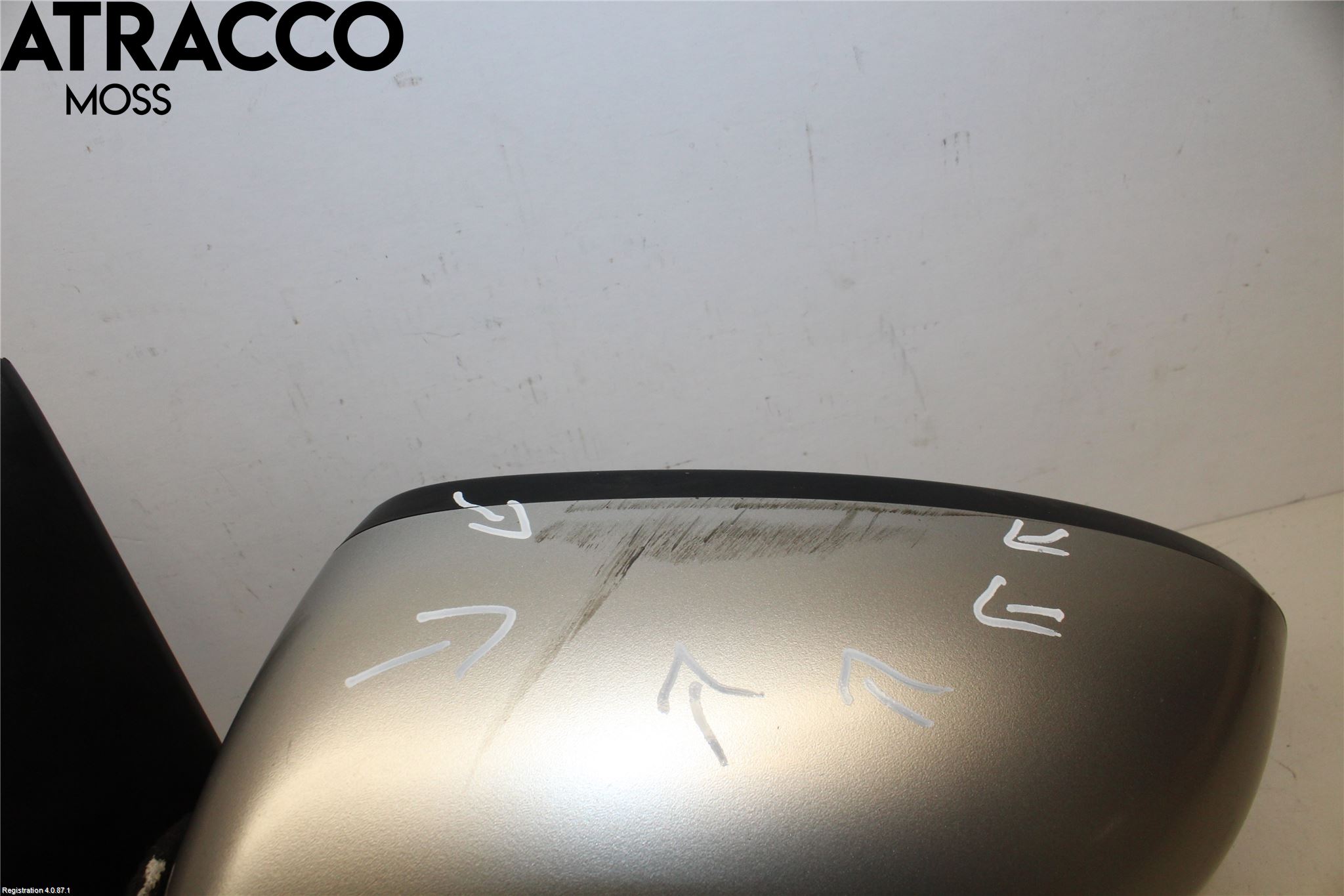 Nissan QASHQAI   07-10 Speil V M-El Justering