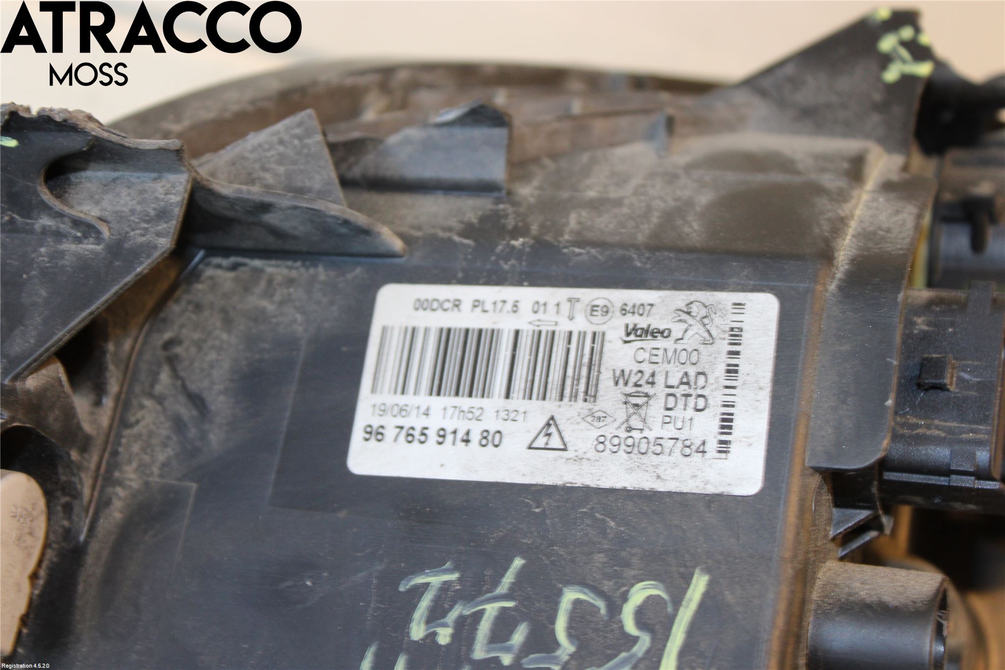 Peugeot 508 11-18 Frontlykt Høyre