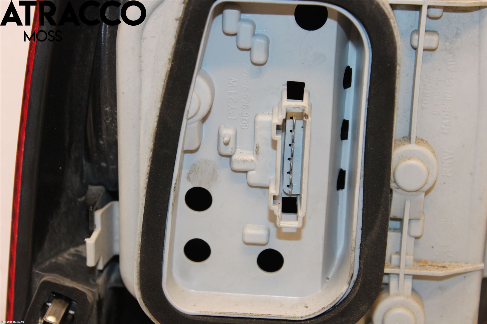 Volkswagen VW POLO 02-05 Baklykt Høyre