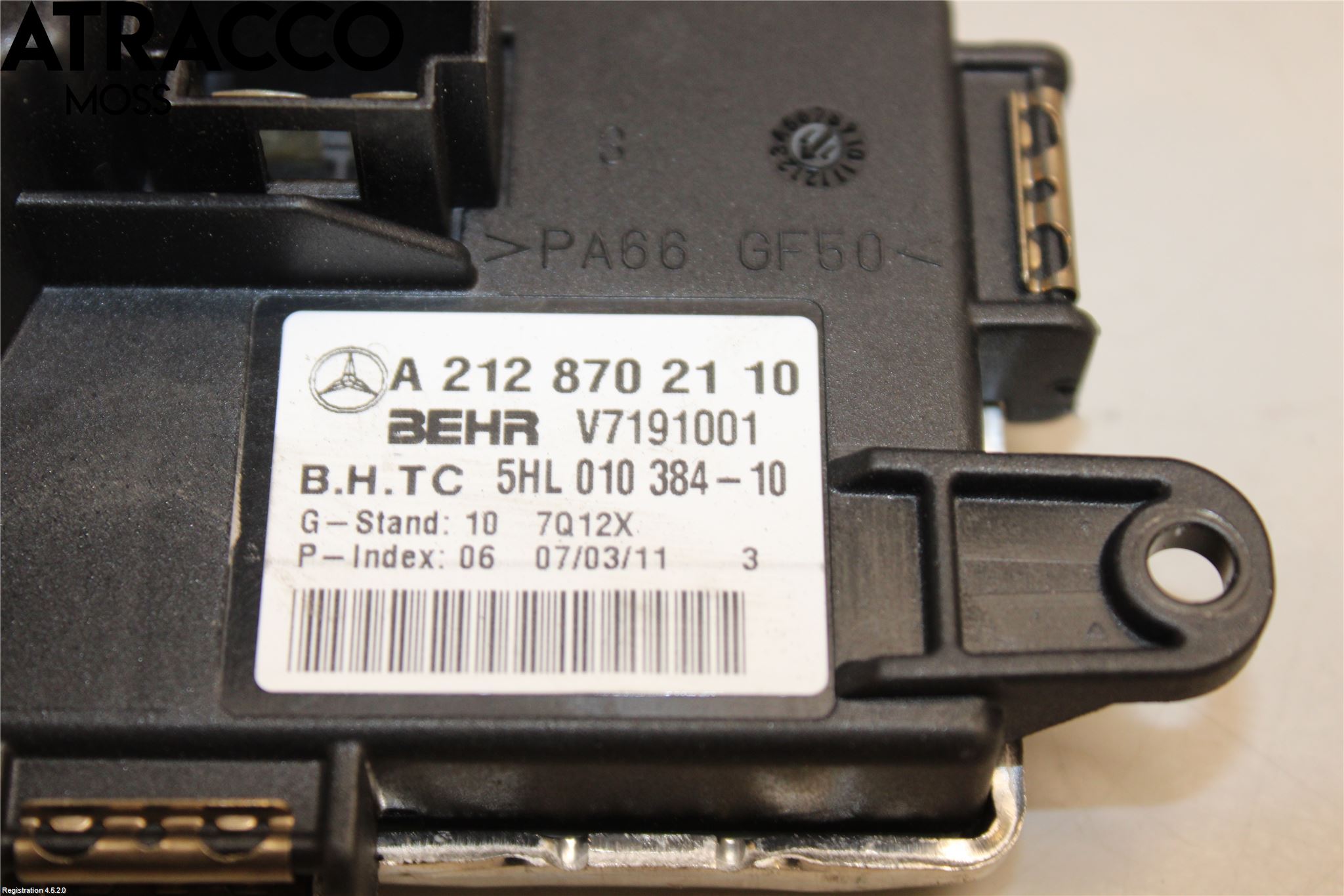 Mercedes-Benz MB CLS (C218/X218) 11-17 Varmeapparat Viftemotstand