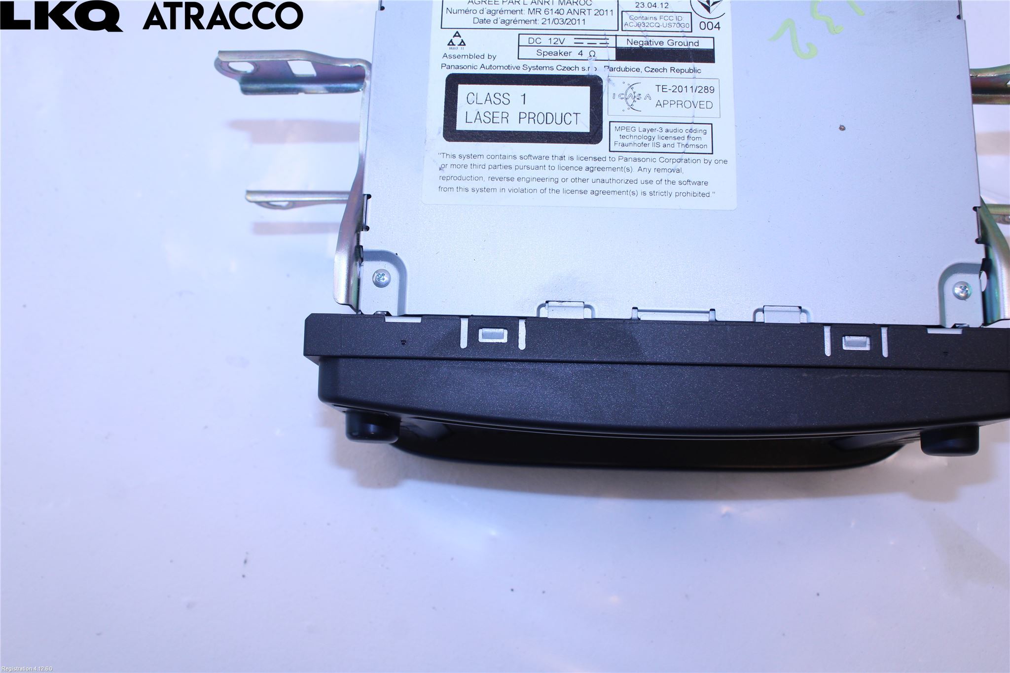 Toyota AURIS 10-12 Multifunktionsdisplay