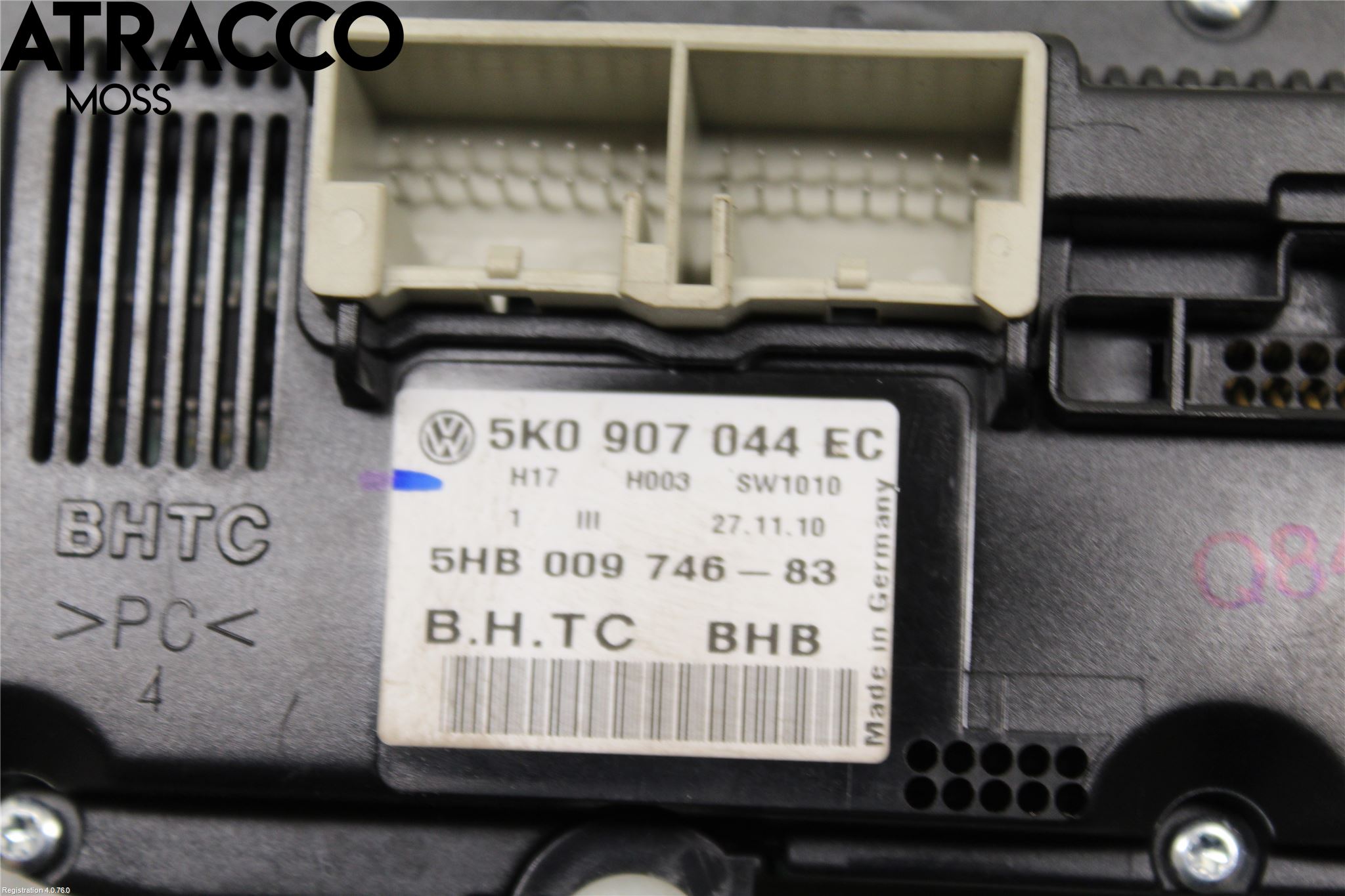 Volkswagen VW PASSAT 11-14 Varme Ac Betjening-Display