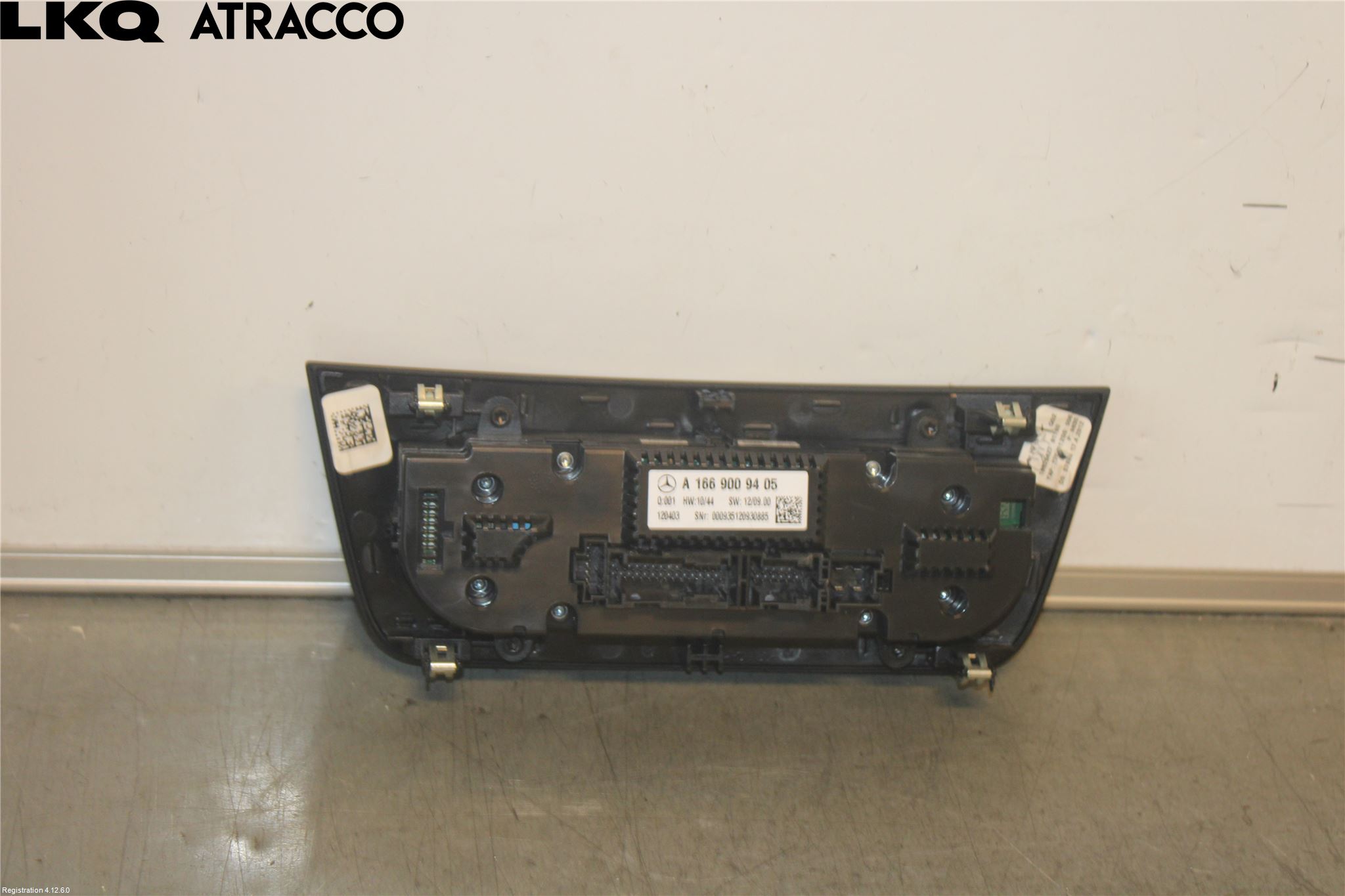Mercedes-Benz MB GL/GLS-KLASS (X166) 12-19 Varme Ac Betjening-Display