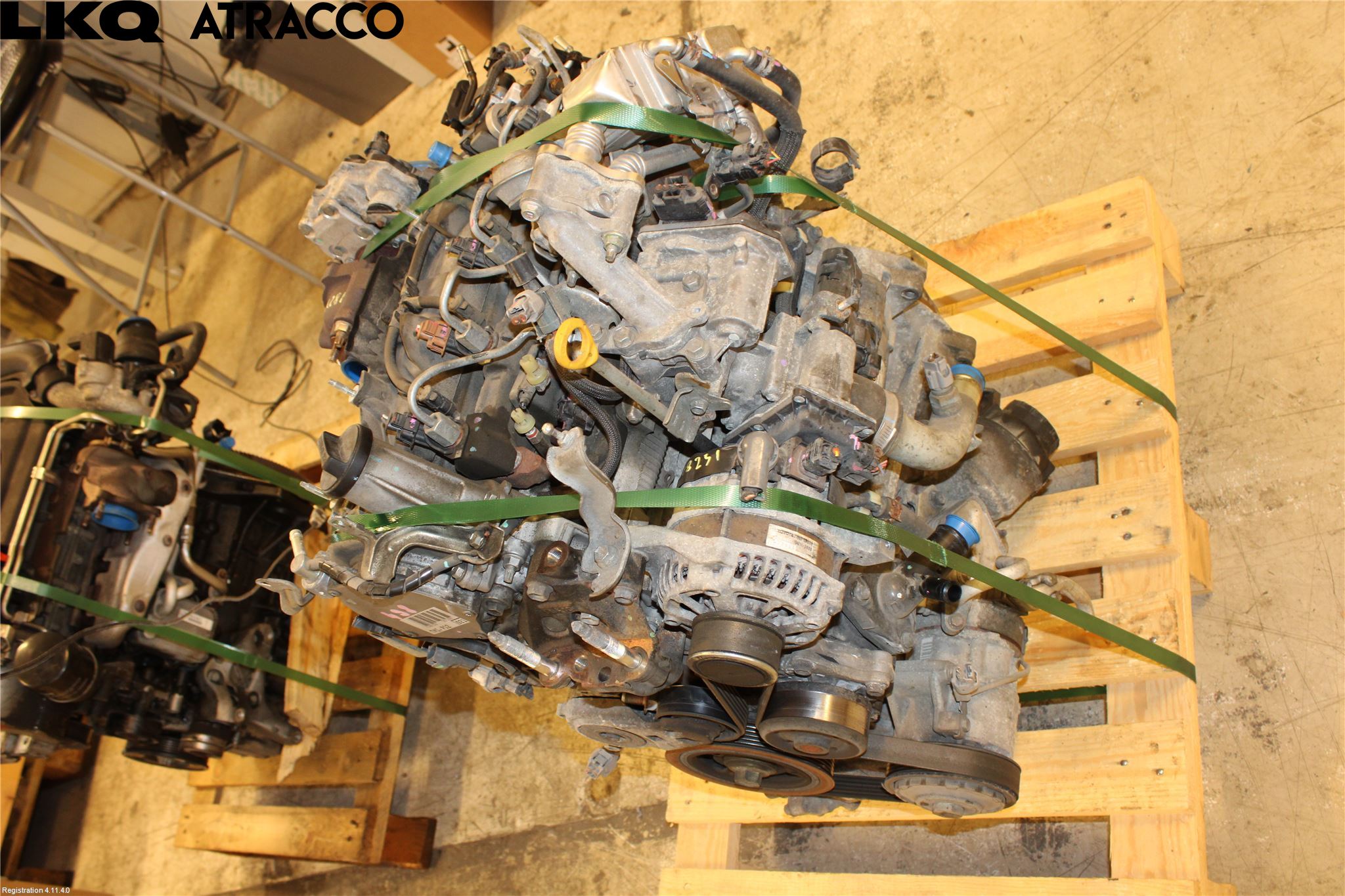 Toyota YARIS XP130 12-14 Motor Diesel