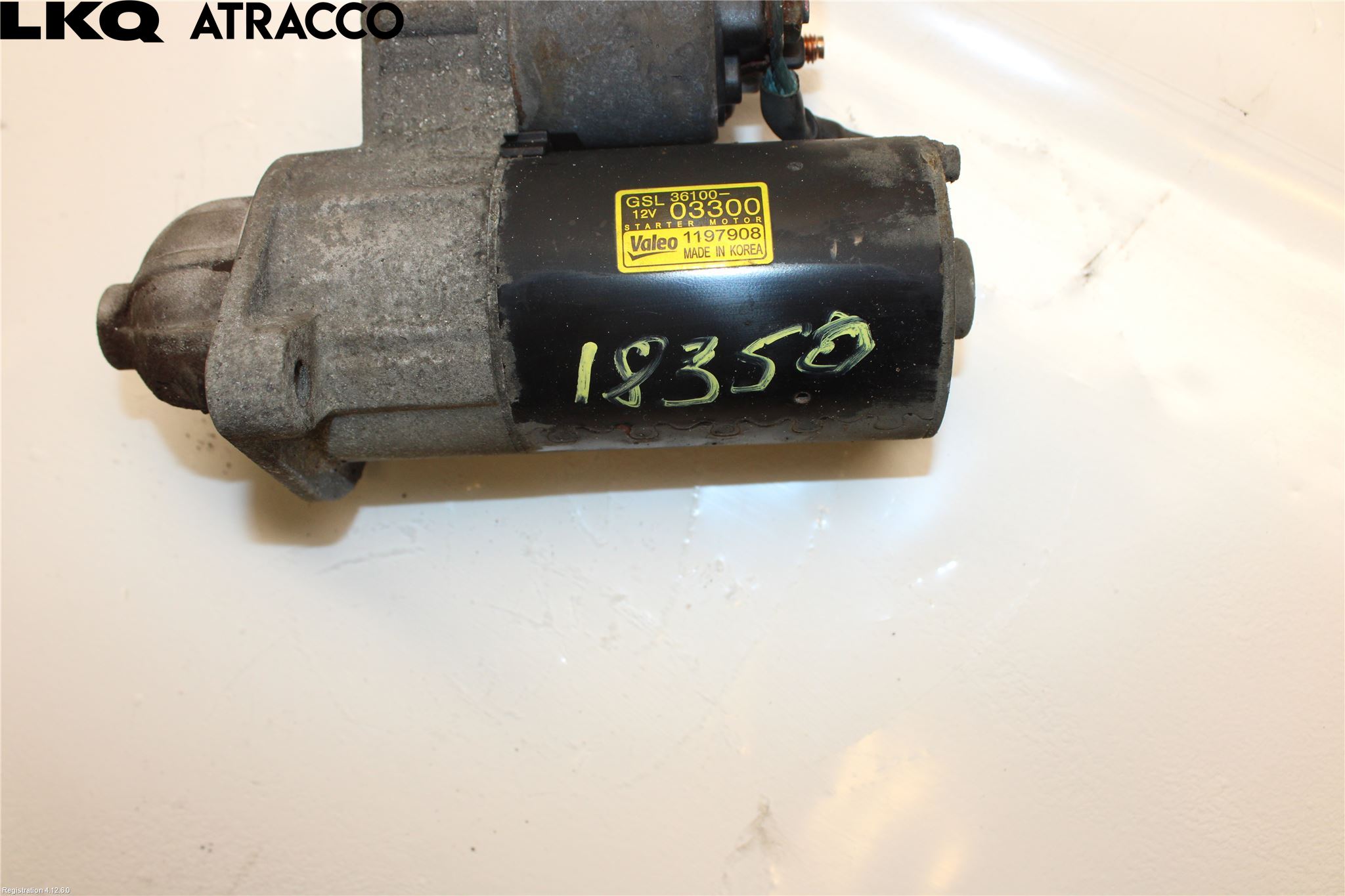 Kia PICANTO 12-17 Startmotor