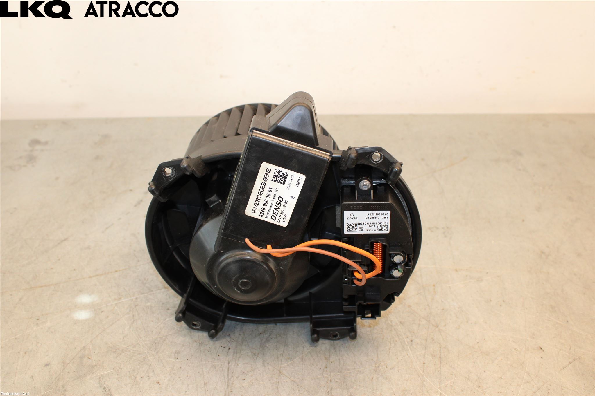 Mercedes-Benz MB B-KLASS (W246/W242) 12-19 Varmeapparat Viftemotor