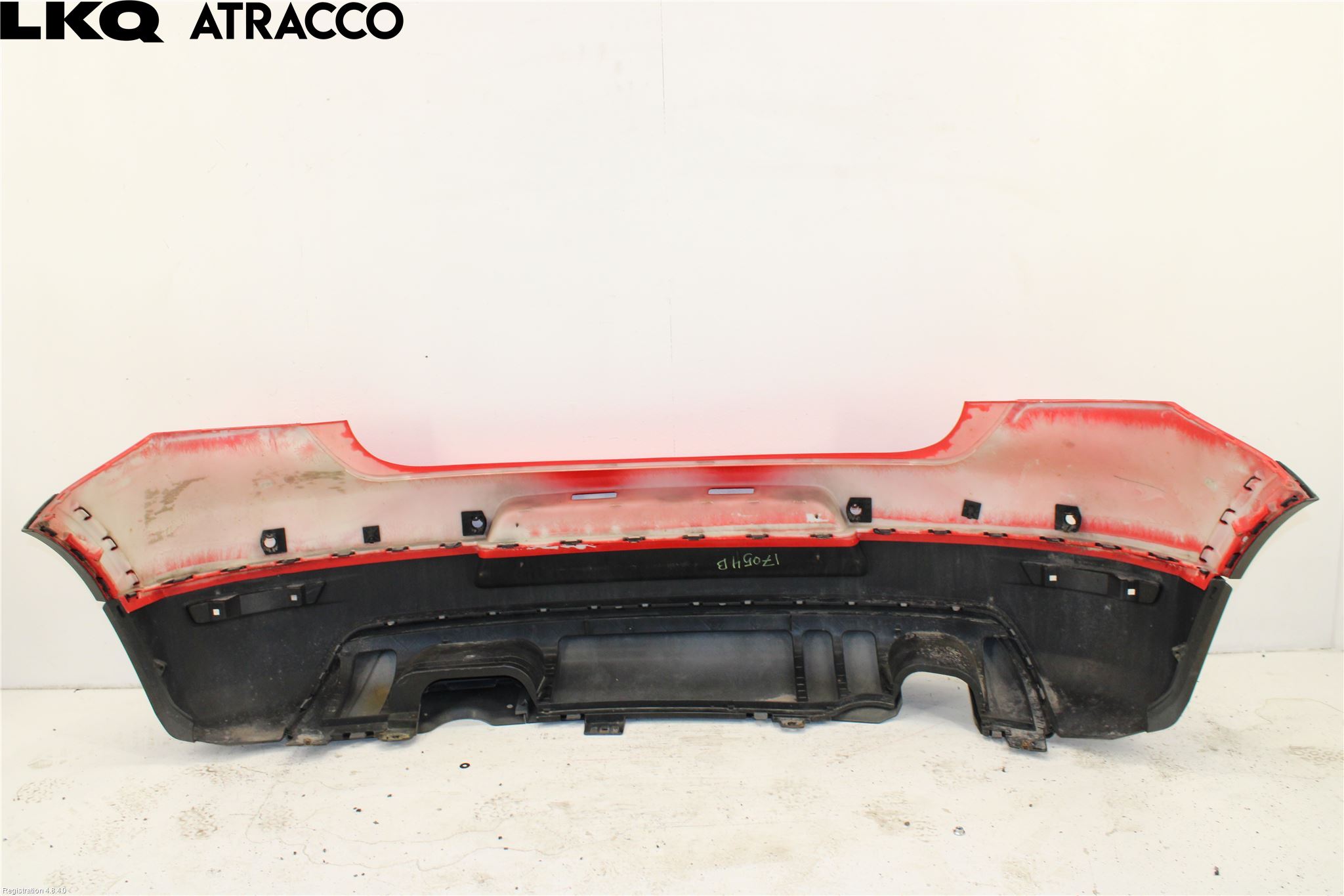 Volkswagen VW POLO 10-17 Støtfanger Bak