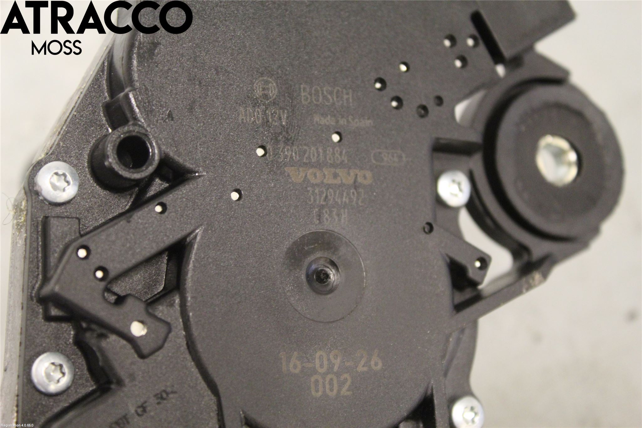 Volvo V60 14-18 Viskermotor Bakluke