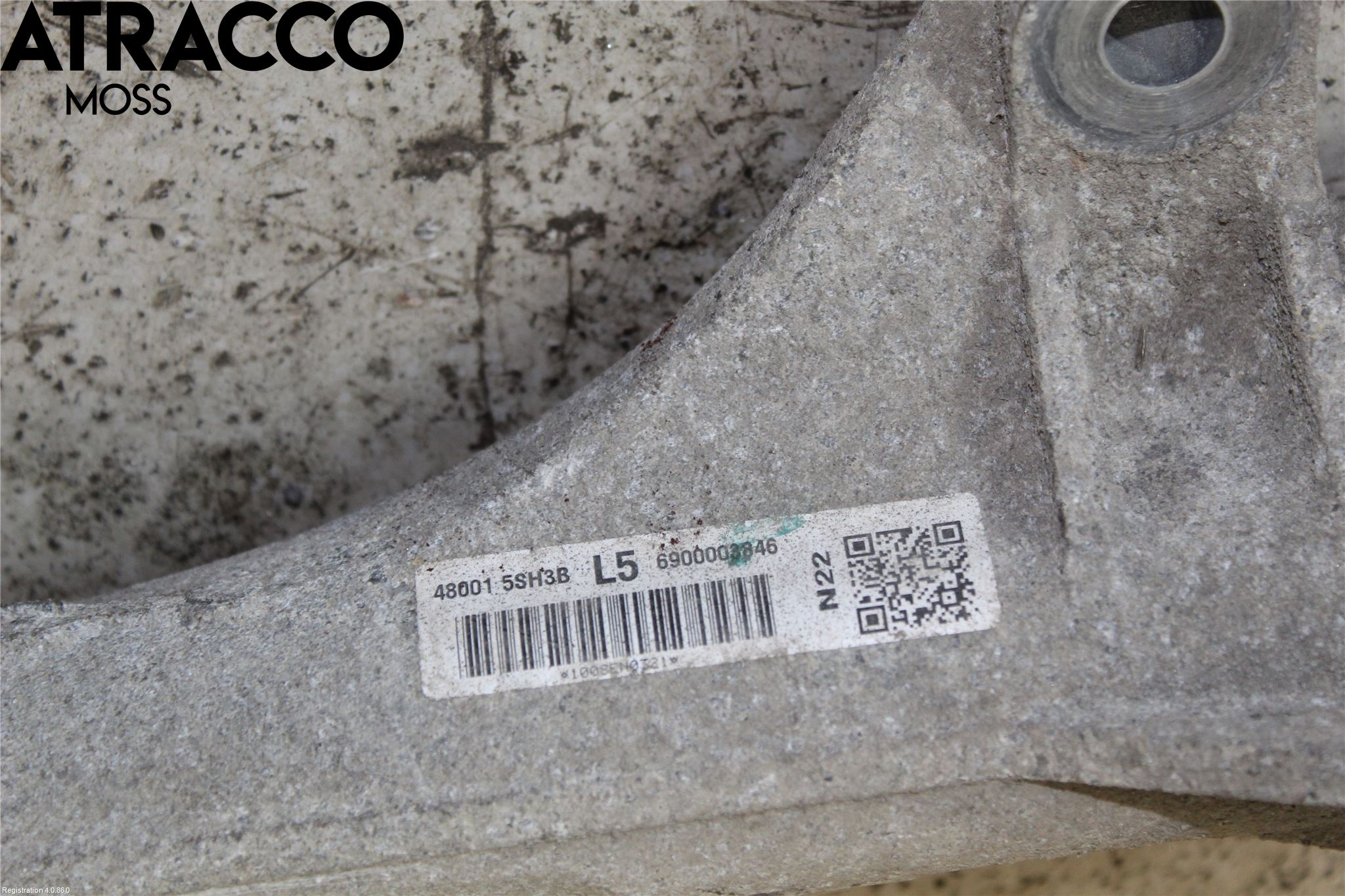 Nissan LEAF 18- Servo Snekke - Tannstang