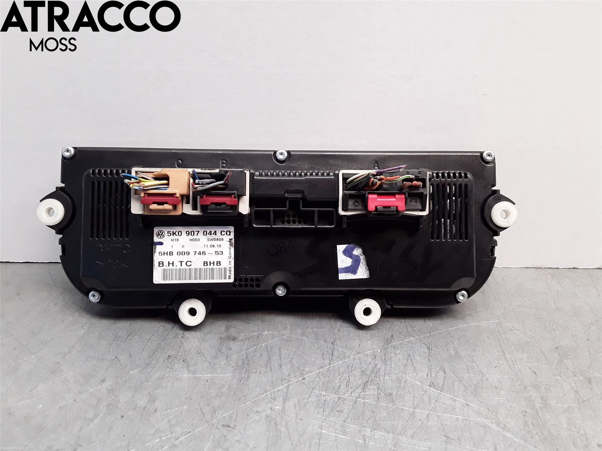 Volkswagen VW TOURAN 10-15 Varme Ac Betjening-Display