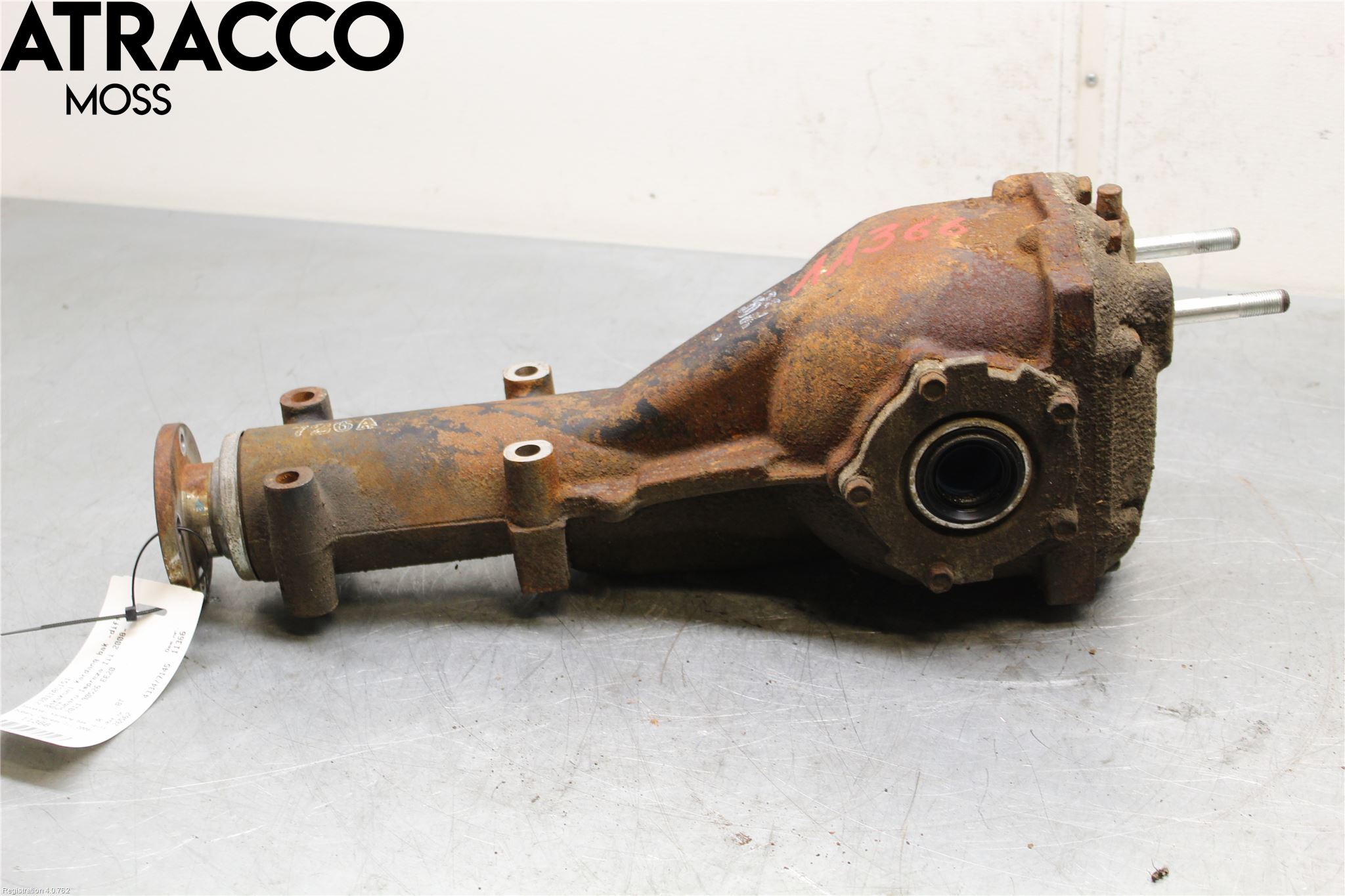 Subaru IMPREZA III 08-11 Bakaksel Kardang Bak -Diff