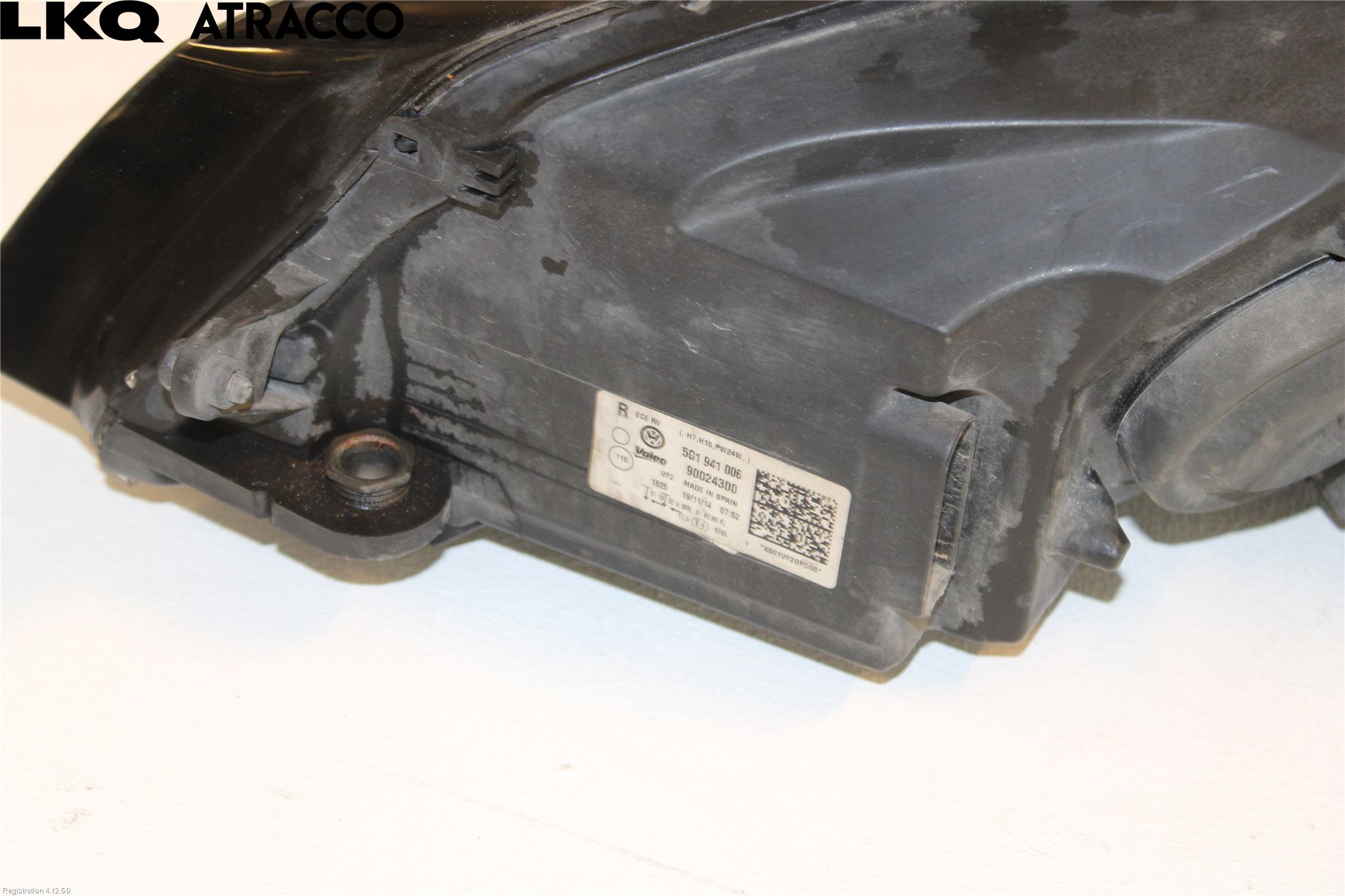 Volkswagen VW GOLF / E-GOLF VII 13-20 Frontlykt Høyre