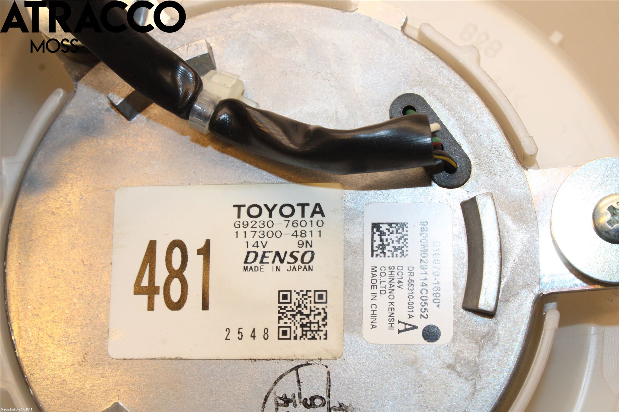 Toyota AURIS 10-12 Varme Ac Varmeapparatvifte