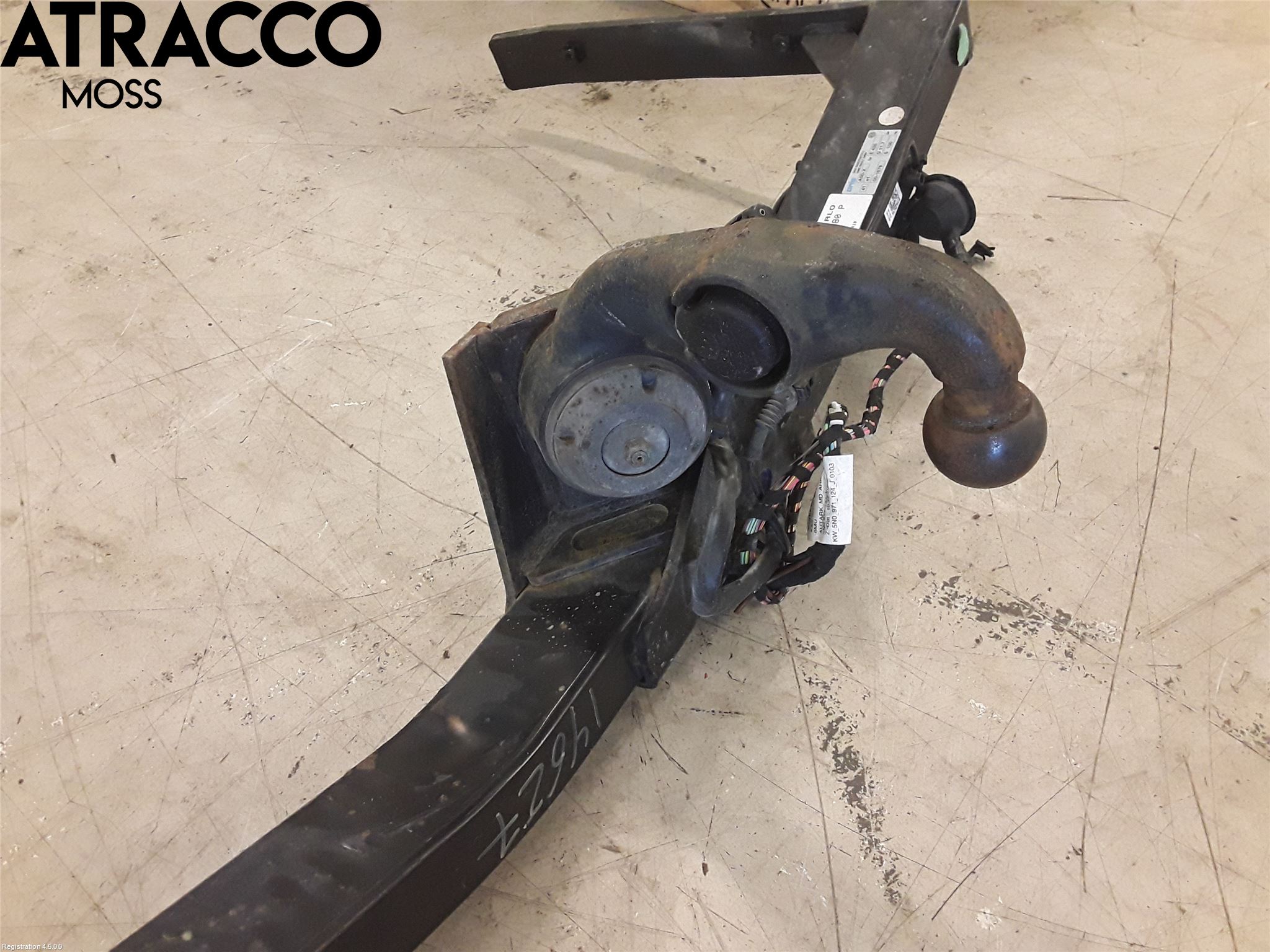 Volkswagen VW TIGUAN 07-16 Tilhengerfeste