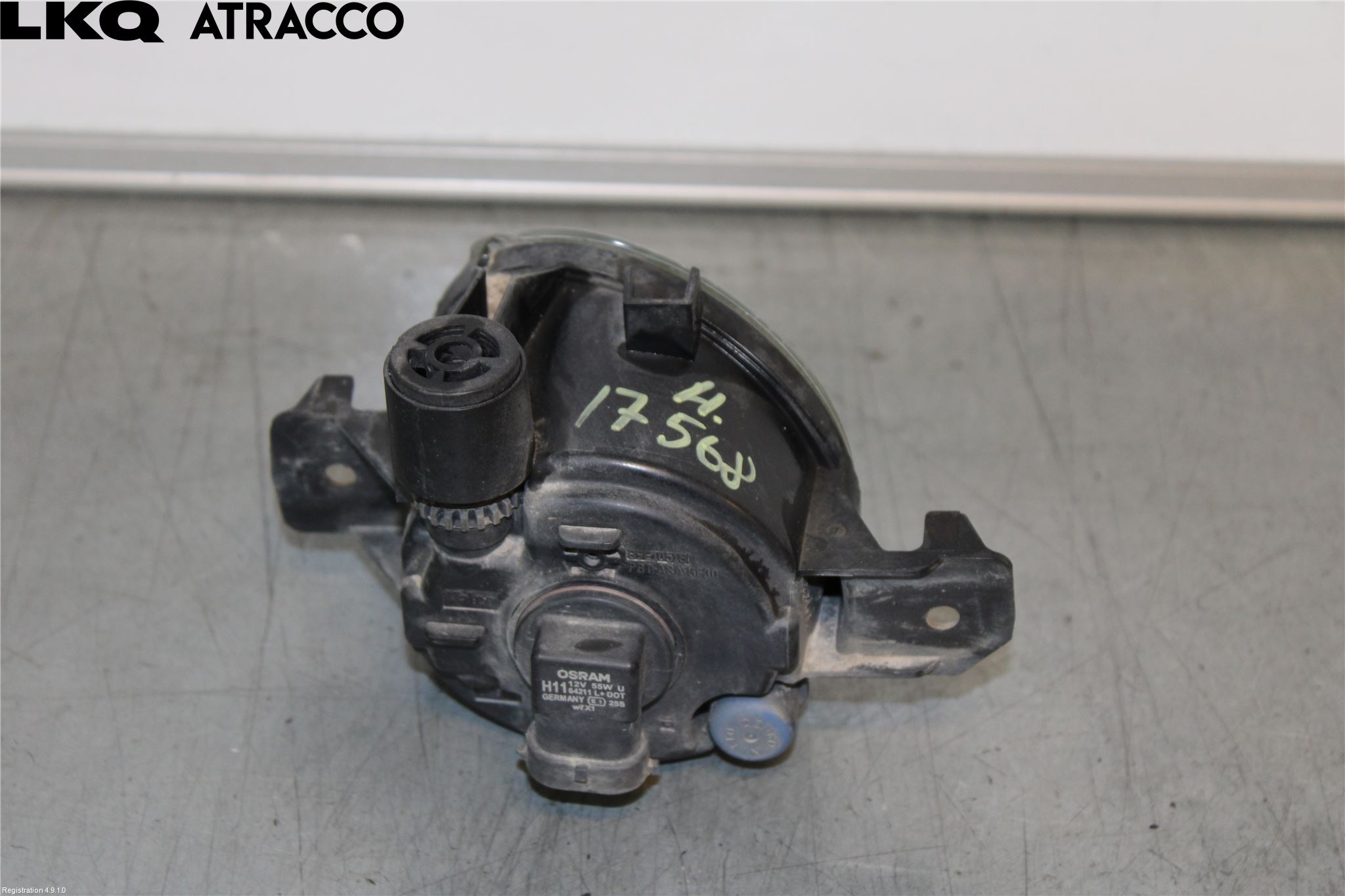 BMW X3 E83     03-10 Frontlykt-Kurve-Tåkelys