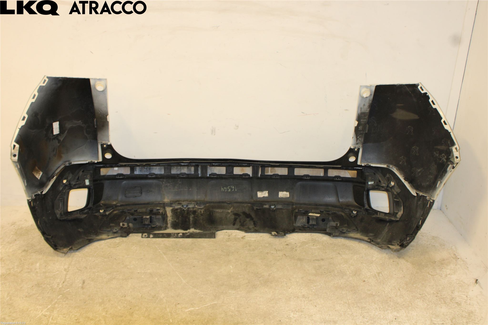 Peugeot 3008 09-16 Støtfanger Bak