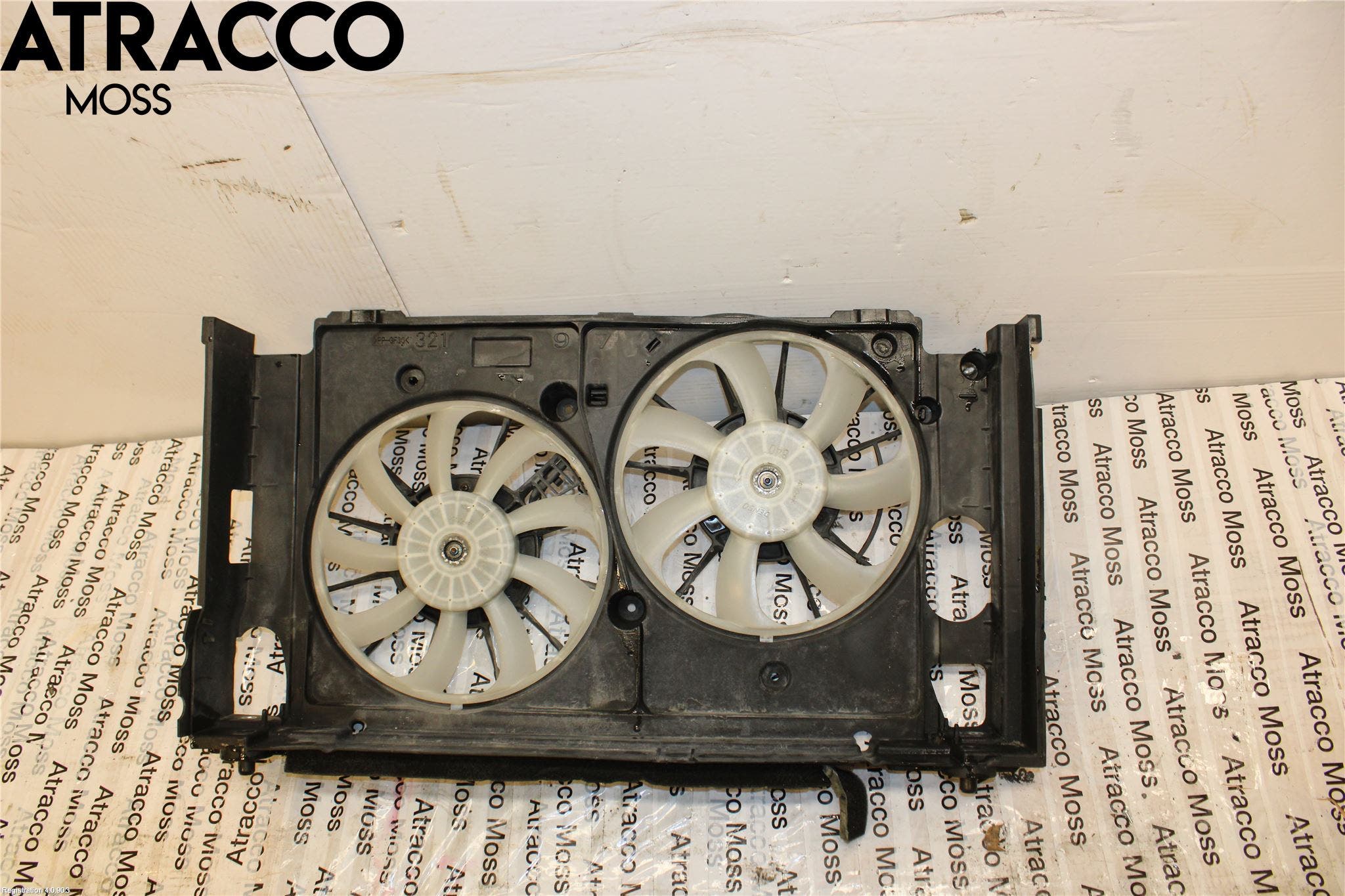 Toyota AURIS 13-19 Kjølevifte Elektrisk