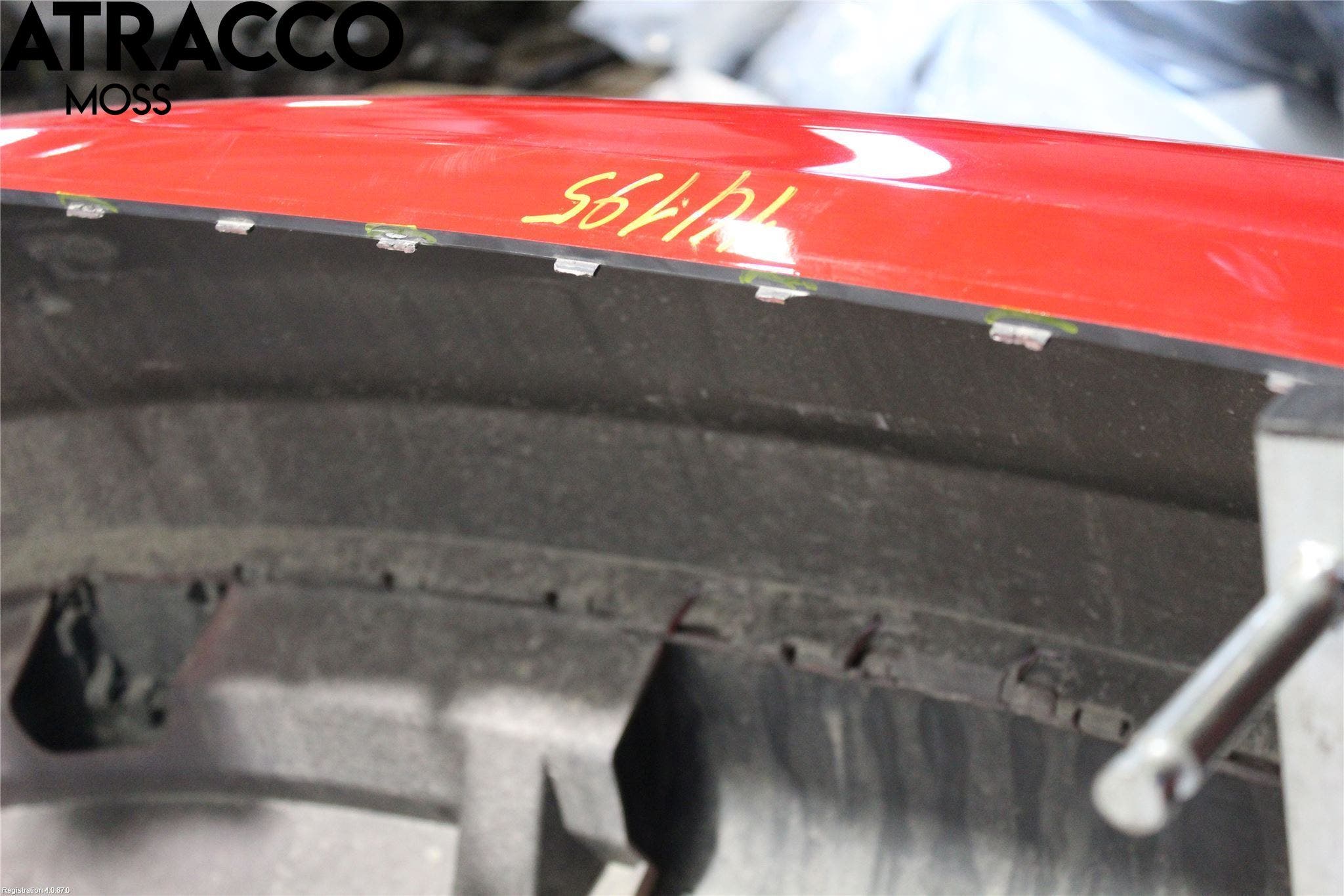 Audi A3/S3 05-13 Støtfanger Bak