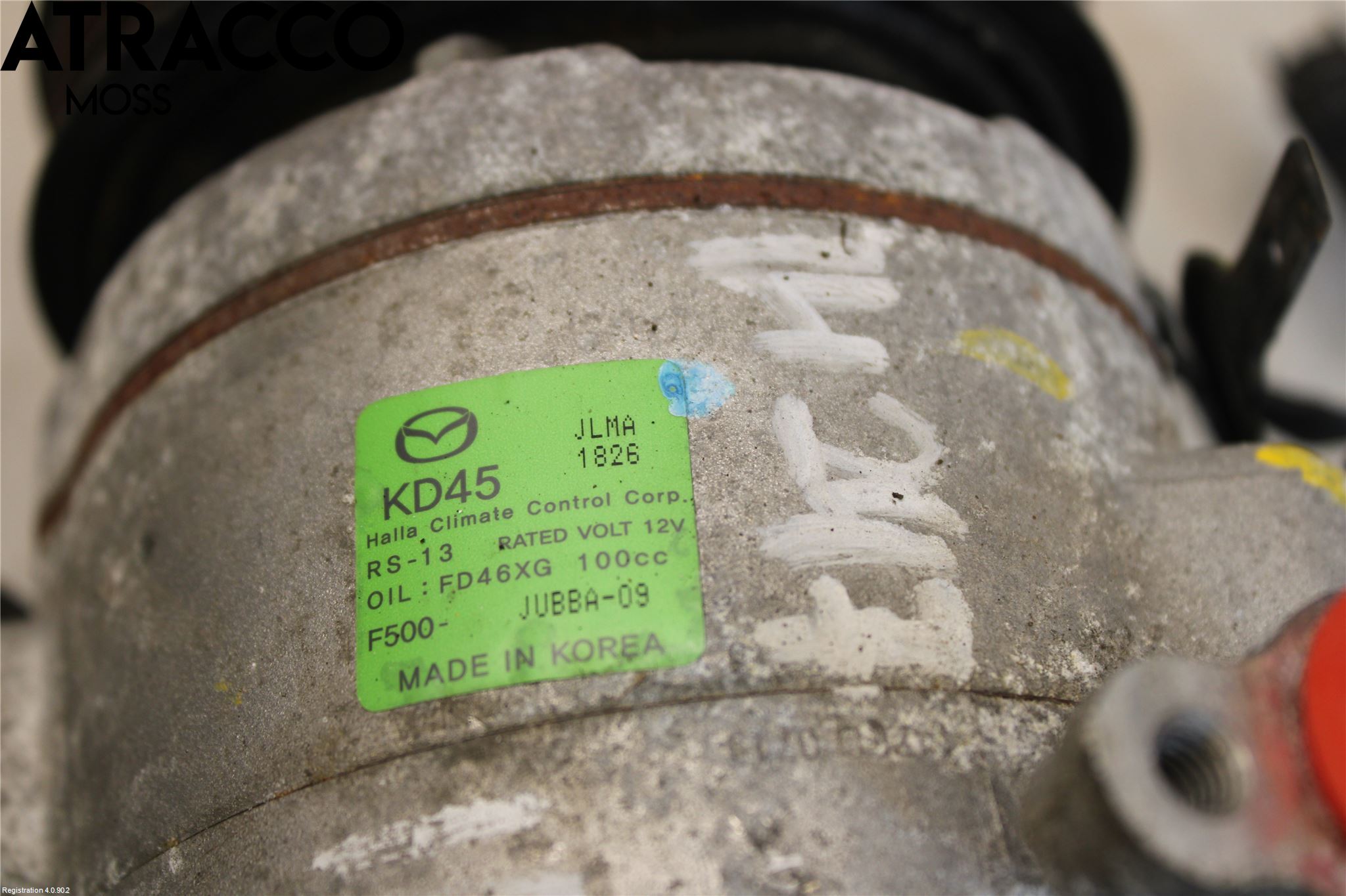 Mazda 3 III 14-19 Varme Ac Kompressor