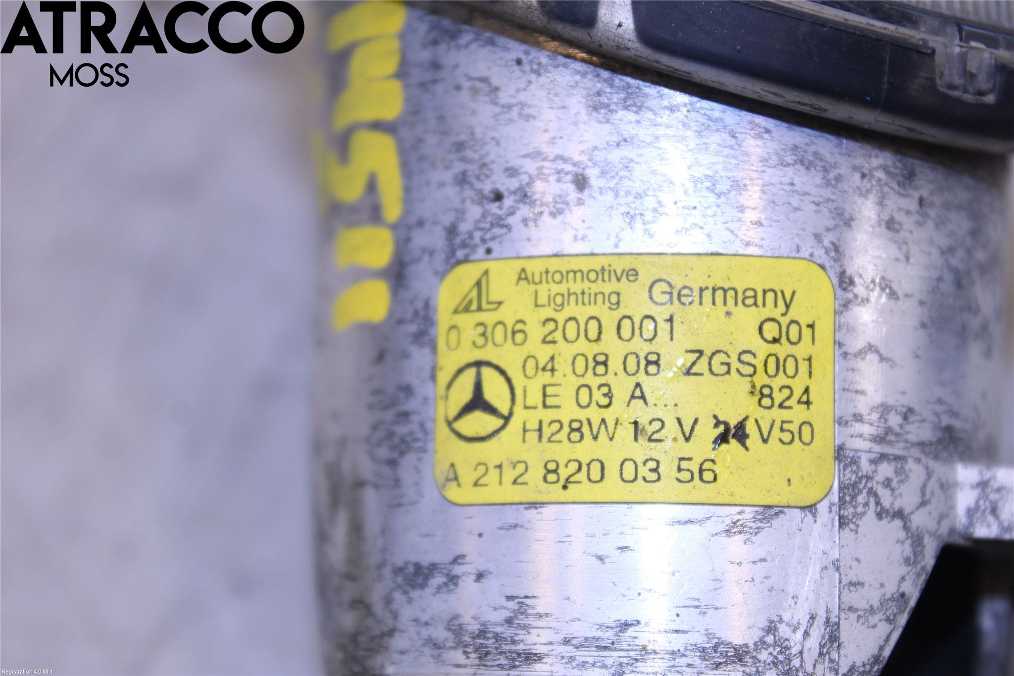 Mercedes-Benz MB E-KLASS (W212) 09-16 Frontlykt-Kurve-Tåkelys