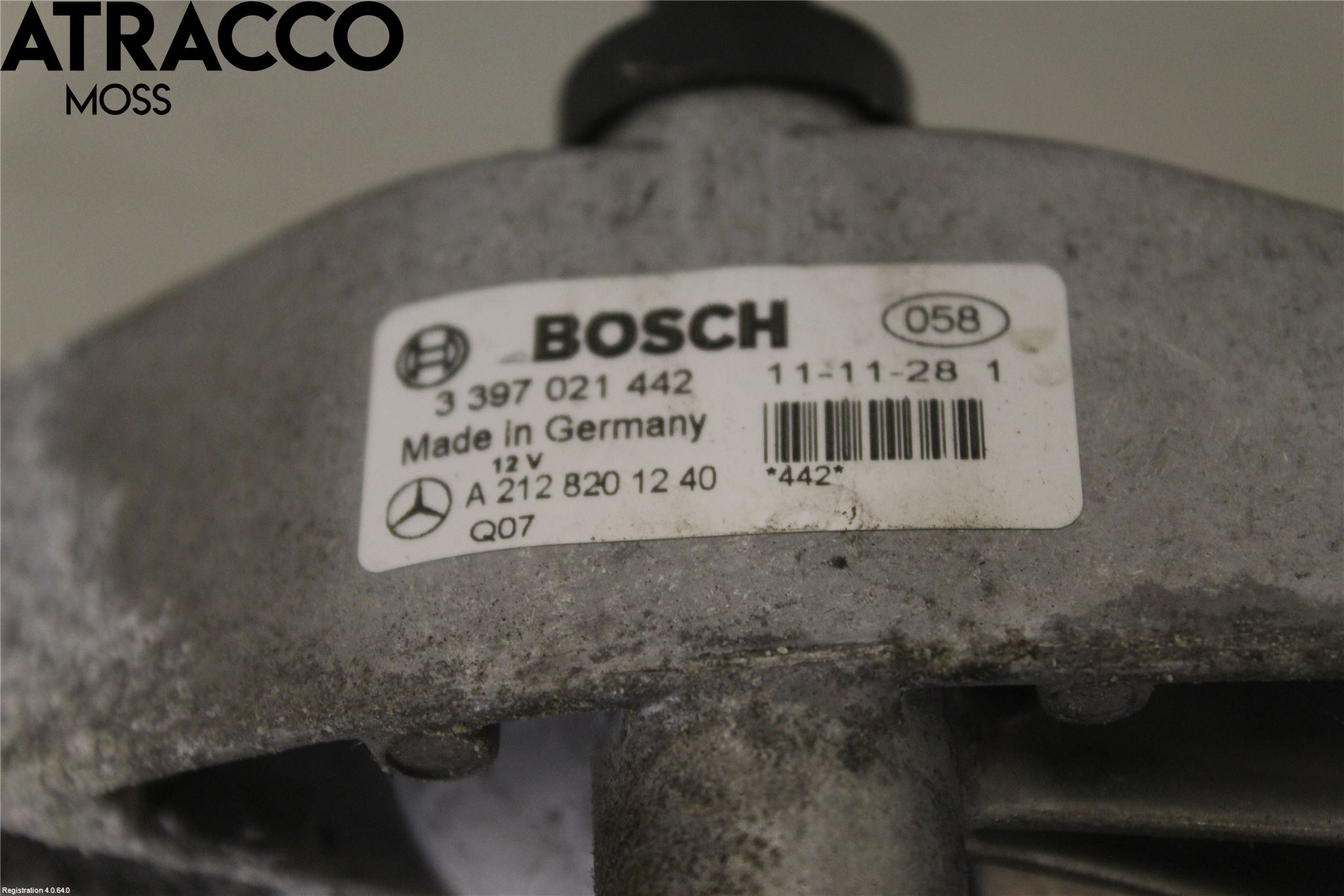 Mercedes-Benz MB E-KLASS (W212) 09-16 Viskermotor Frontrute