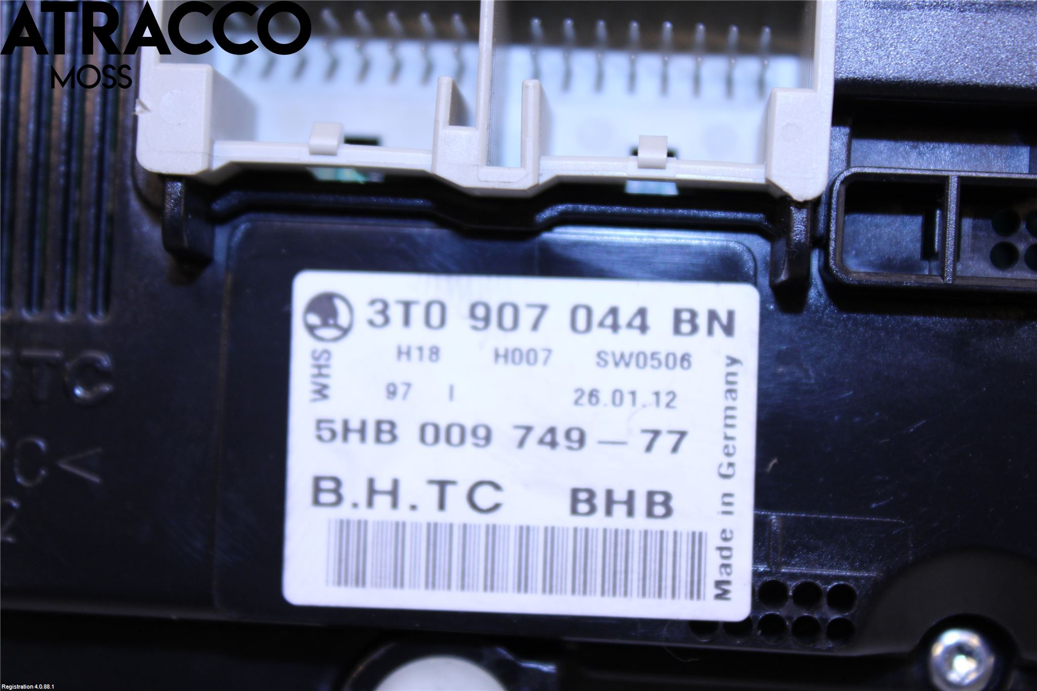 Skoda OCTAVIA (1Z) 05-13 Varme Ac Betjening-Display