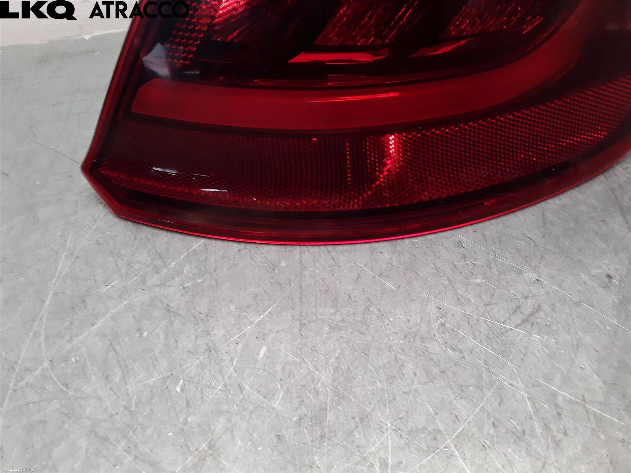 Audi A3/S3 05-13 Baklykt Høyre