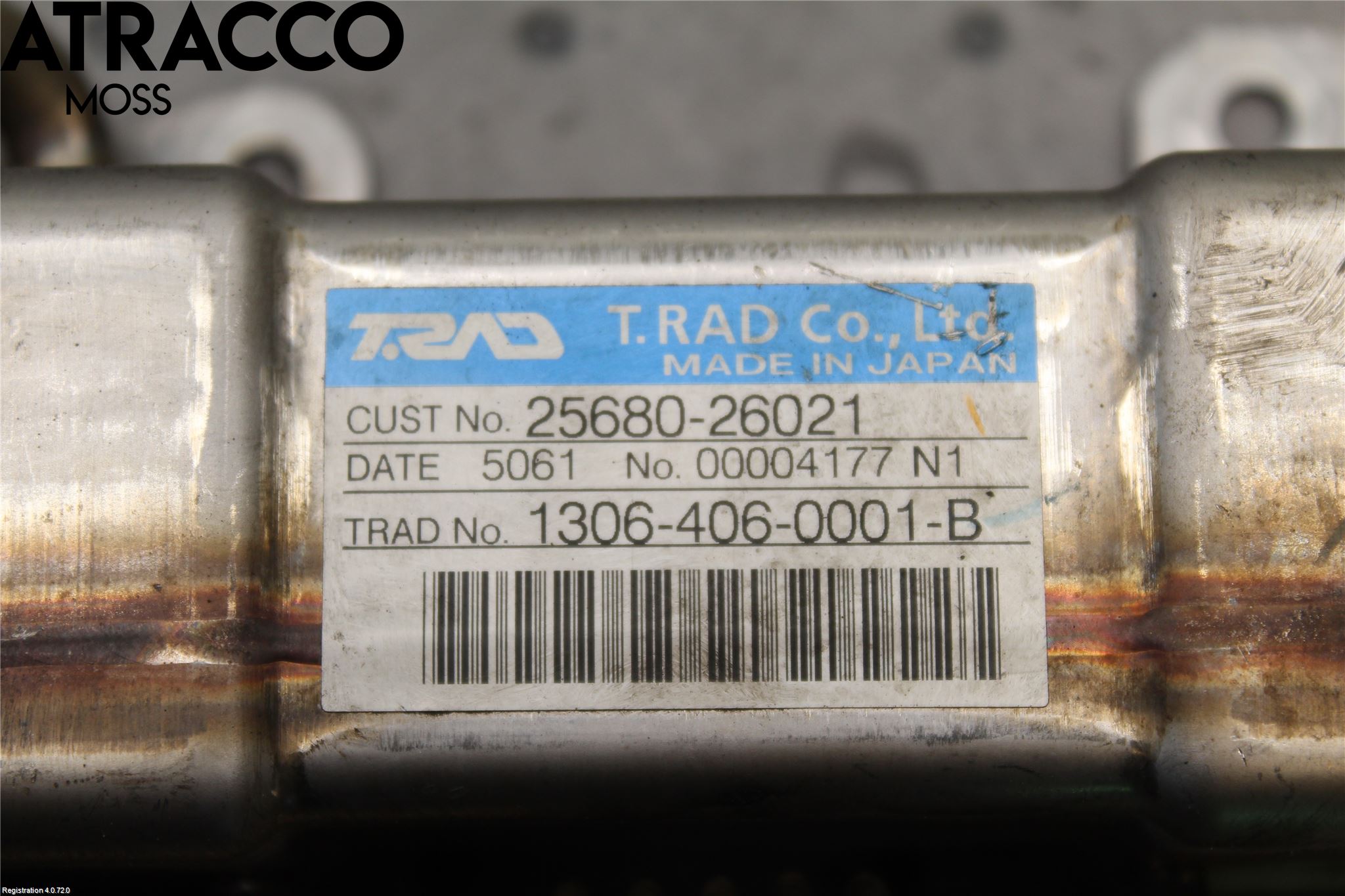 Toyota RAV 4 06-12 Eksos Kjøler