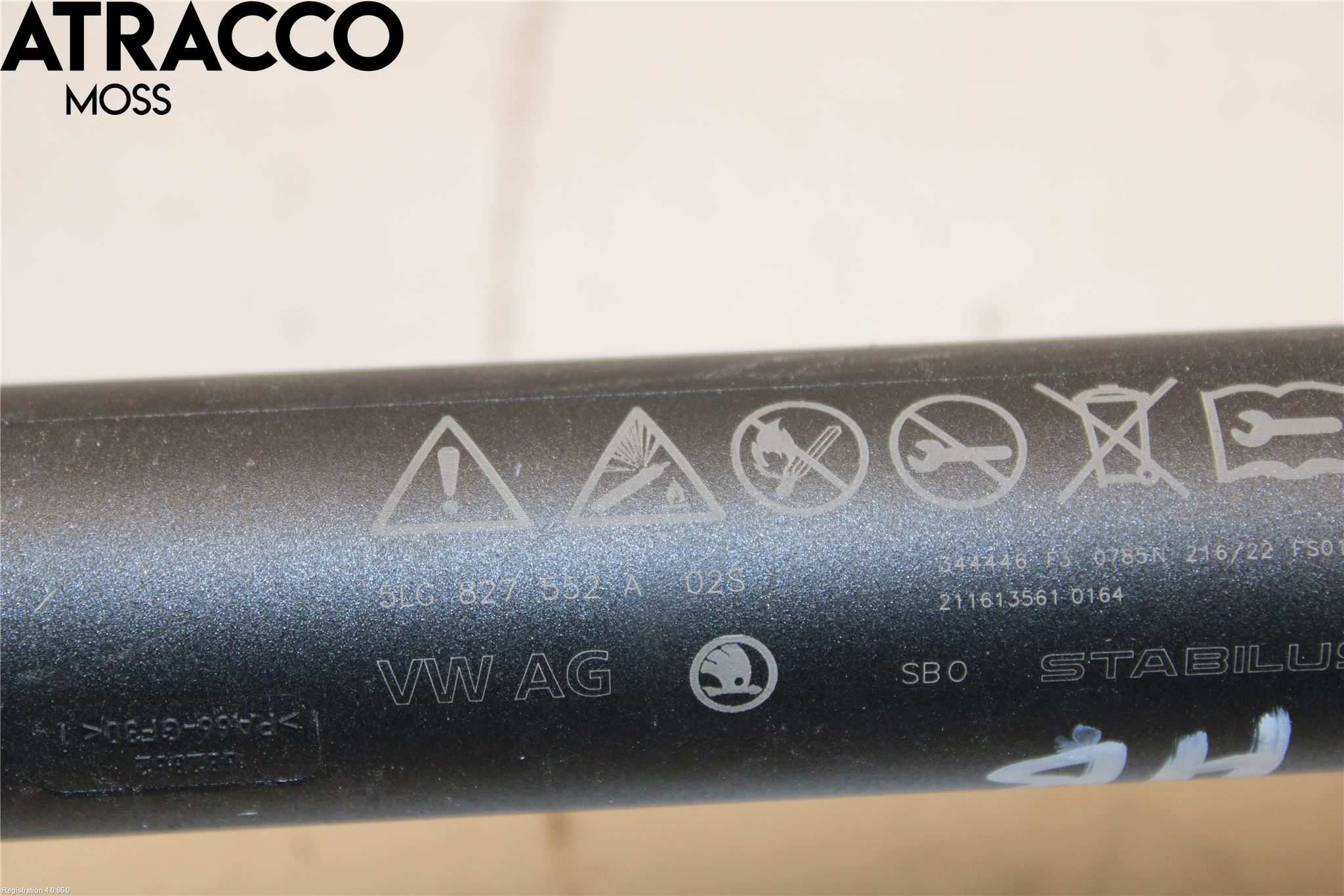 Skoda ENYAQ iV 21- Bakluke Demper-Gassfjær