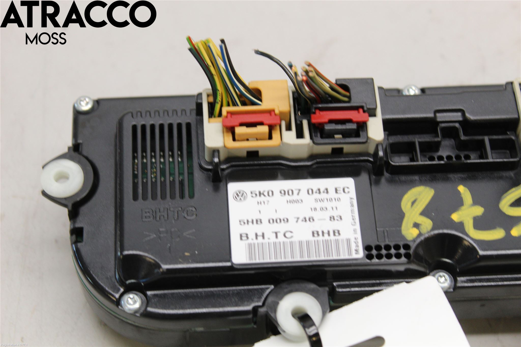 Volkswagen VW PASSAT 11-14 Varme Ac Betjening-Display